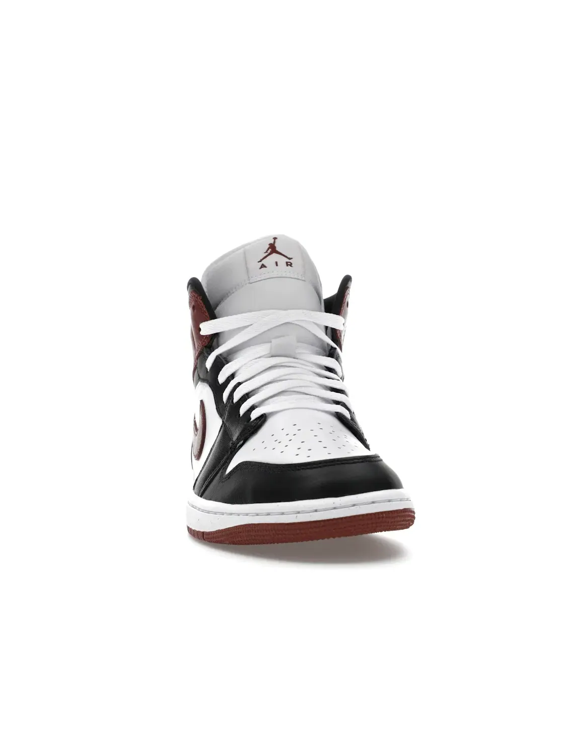Мужские кроссовки Lifestyle с текстурой Dark Pony Jordan 1 Mid SE Jordan — изображение 2 из 4, белый/черный/темный