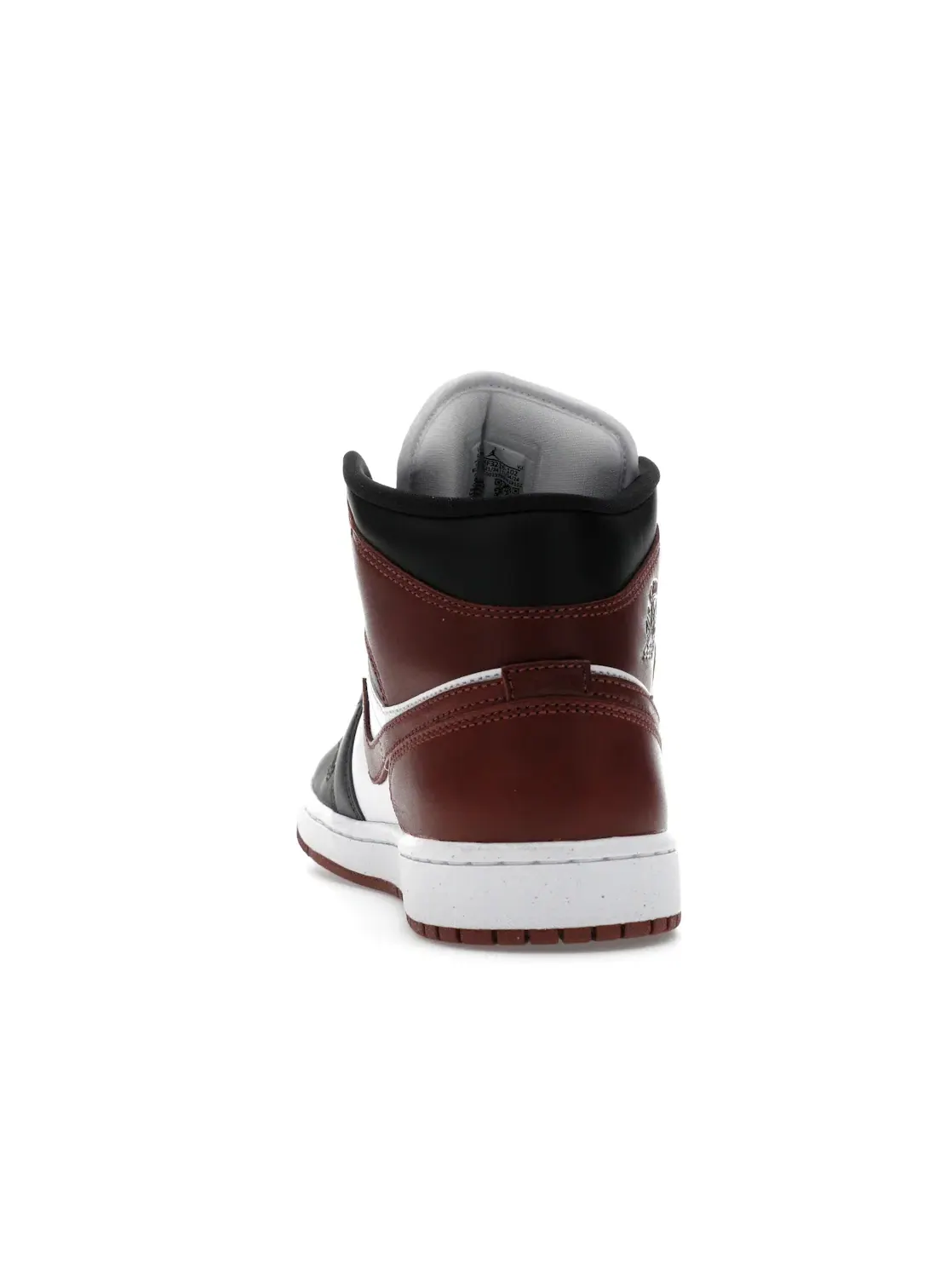 Мужские кроссовки Lifestyle с текстурой Dark Pony Jordan 1 Mid SE Jordan — изображение 4 из 4, белый/черный/темный