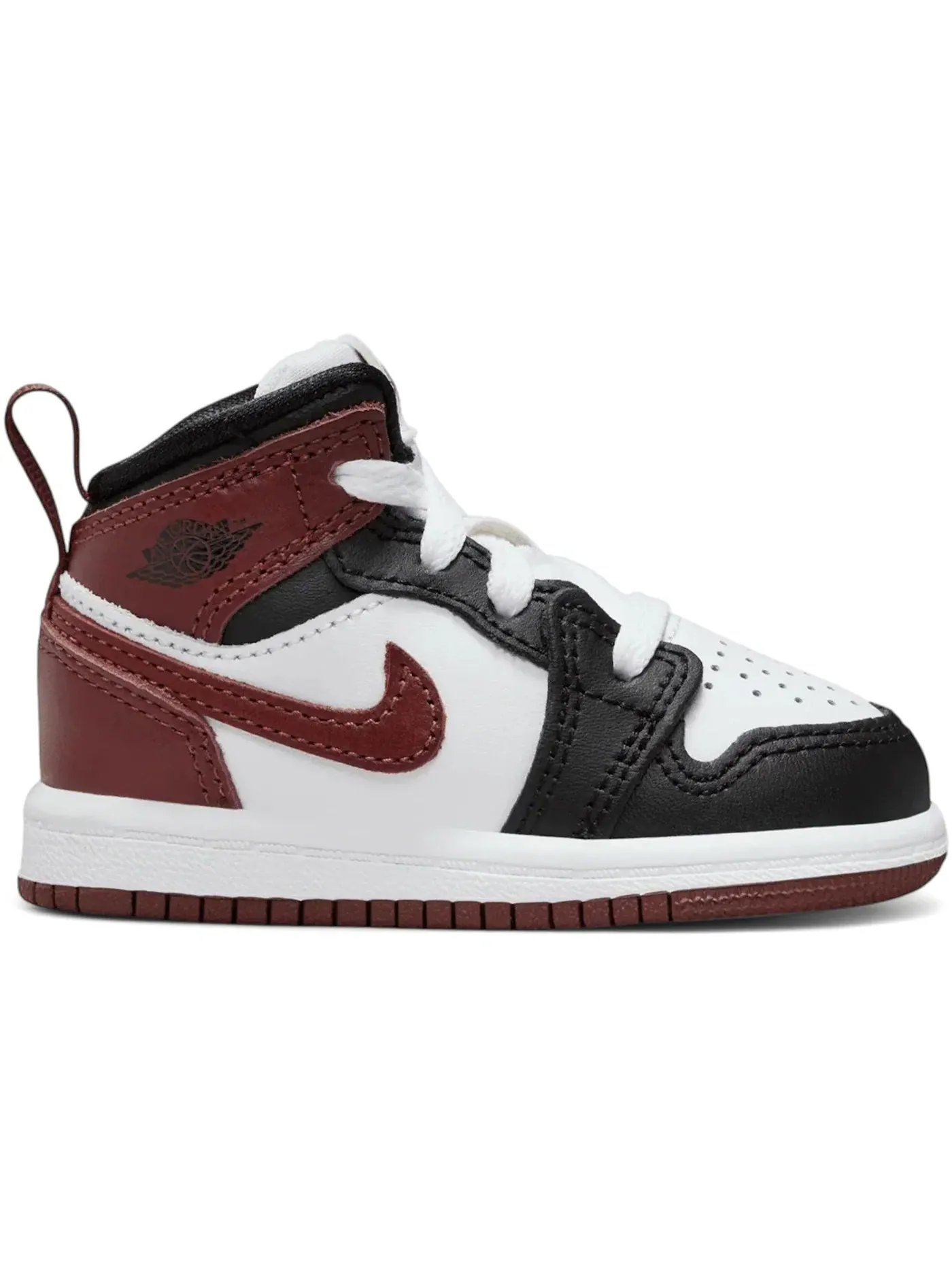 Детские кроссовки Lifestyle Jordan 1 Mid SE Jordan — изображение 1 из 1, белый/черный/темный