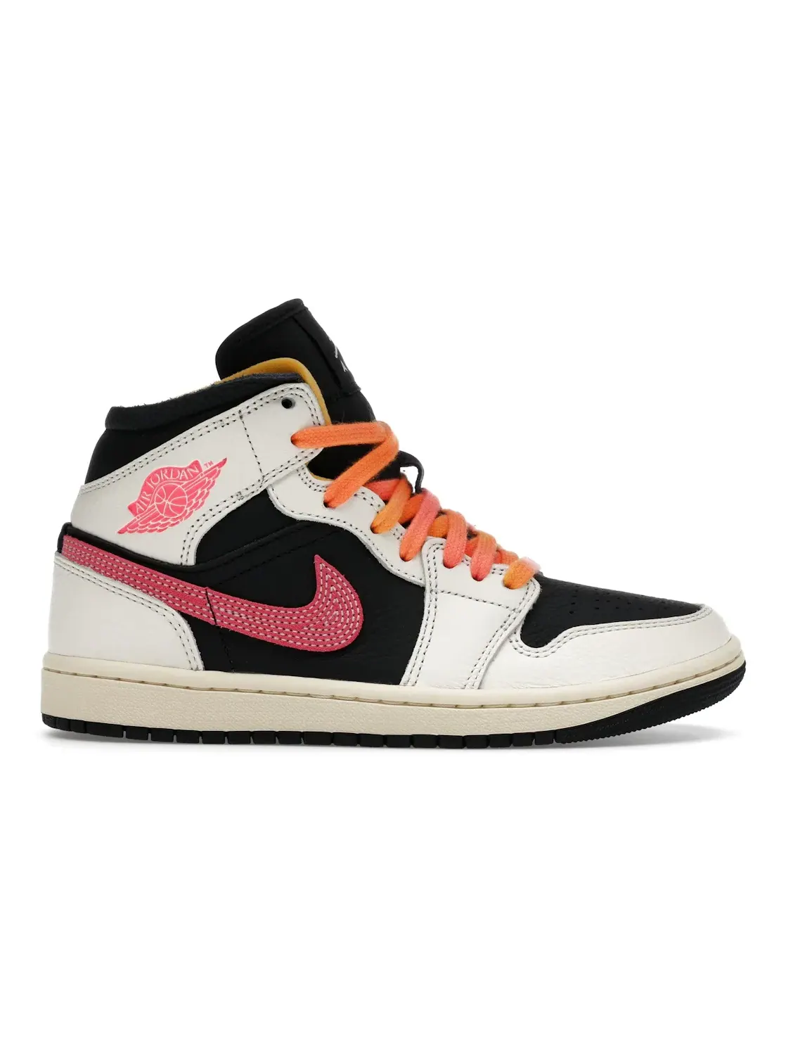 Женские кроссовки с контрастными акцентами Jordan 1 Mid SE Edge Flight Club Jordan — изображение 1 из 4
