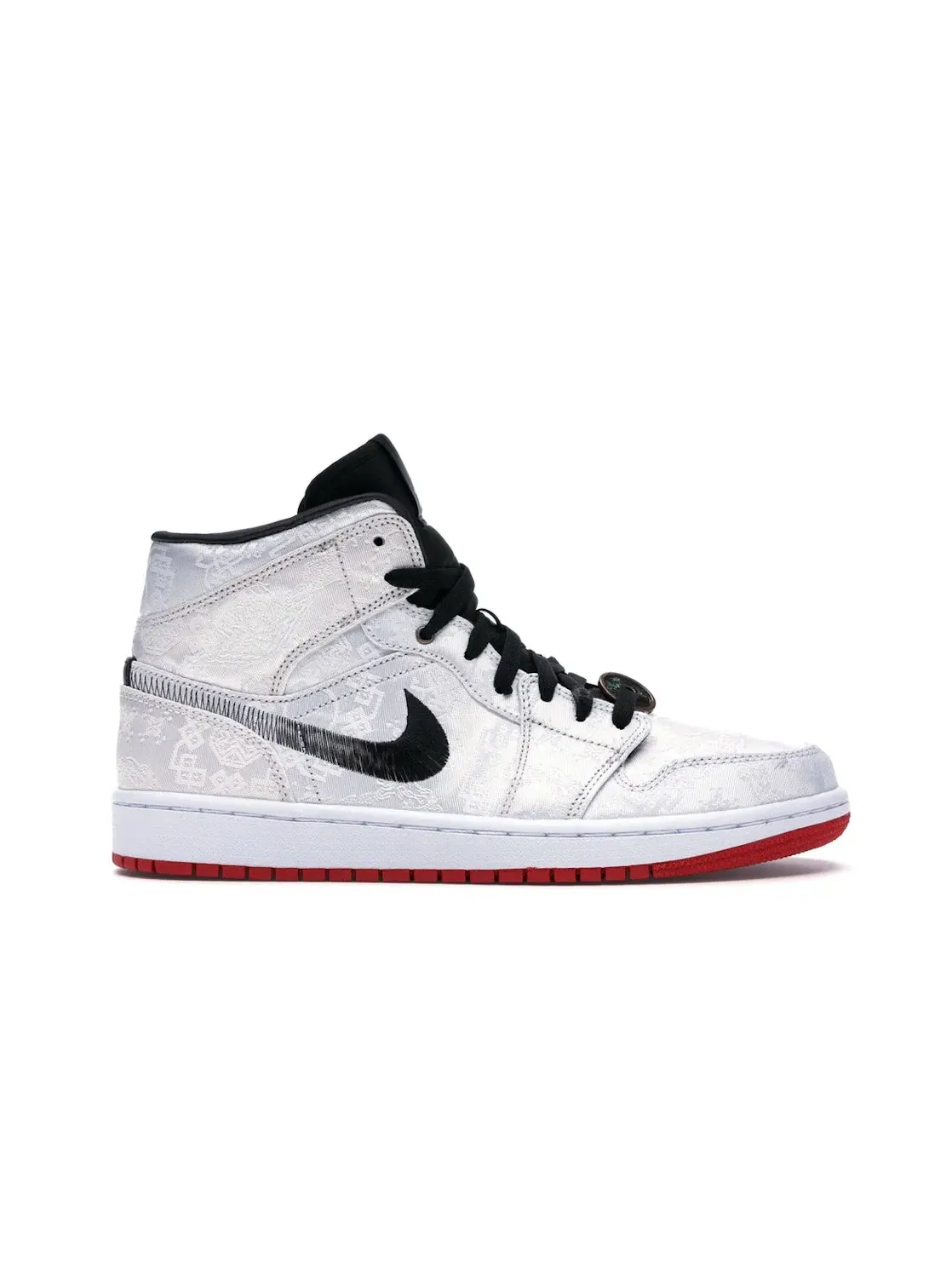 Мужские кроссовки для повседневной носки Fearless Edison Chen CLOT Jordan 1 Mid SE Jordan — изображение 1 из 4