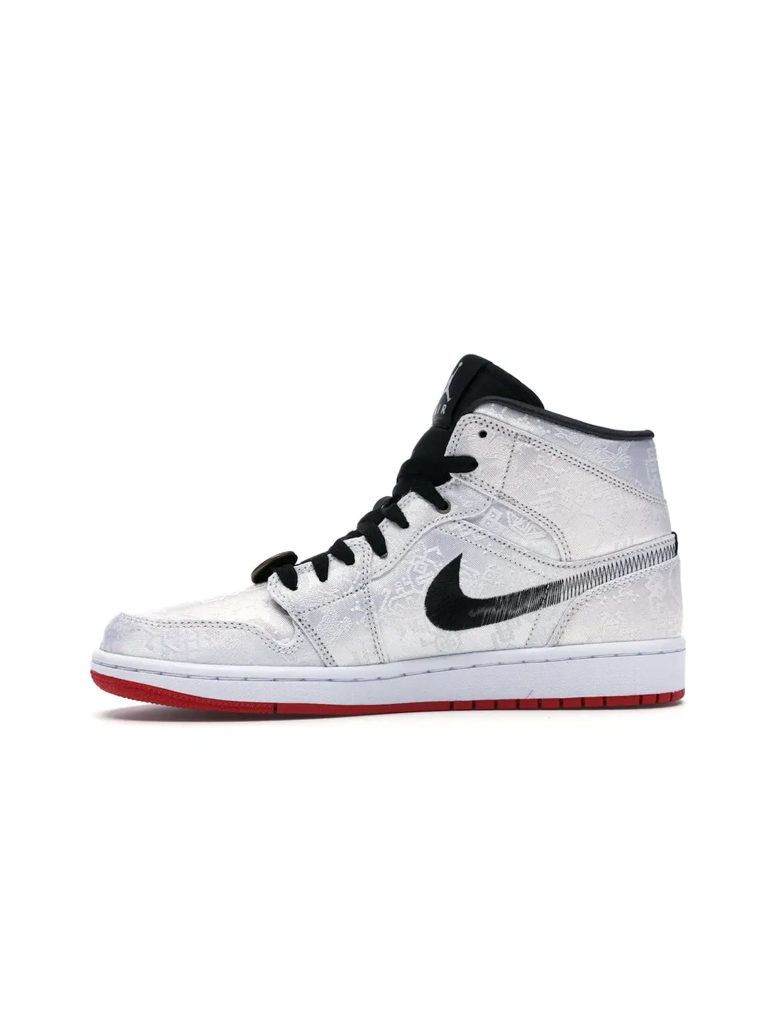 Мужские кроссовки для повседневной носки Fearless Edison Chen CLOT Jordan 1 Mid SE Jordan — изображение 3 из 4
