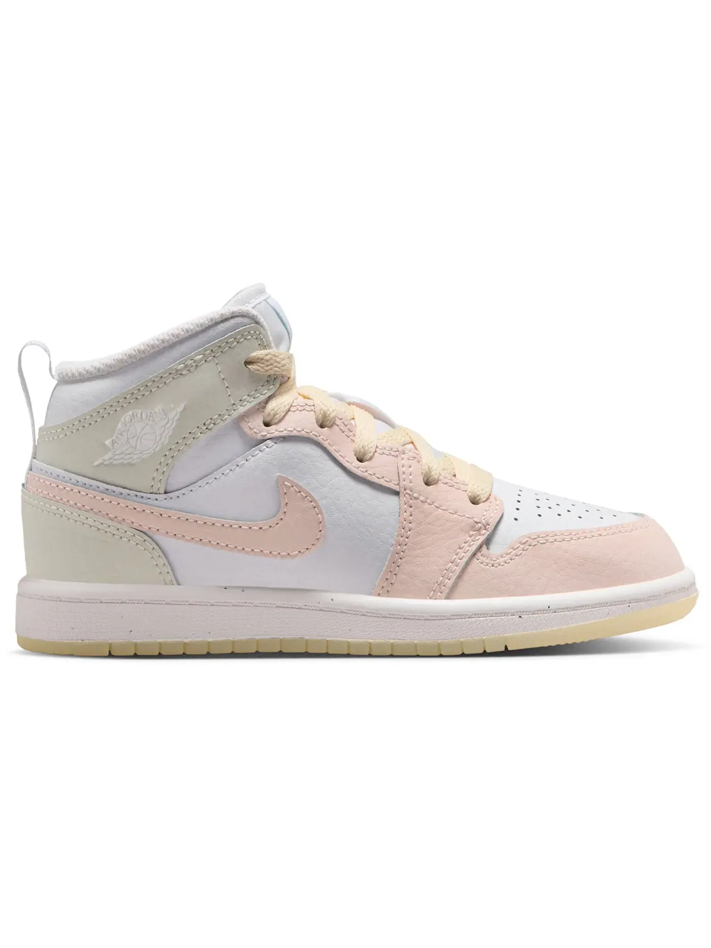 Детские кроссовки с принтом Jordan 1 Mid SE Jordan — изображение 1 из 1, синий