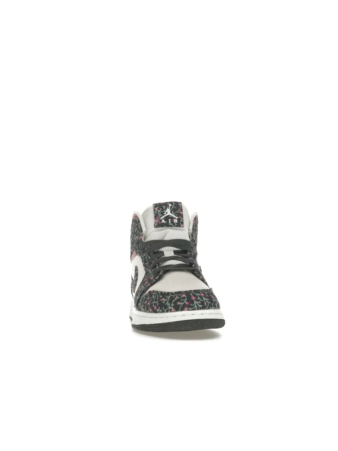 Детские кроссовки Lifestyle с принтом Jordan 1 Mid SE Floral Jordan — изображение 2 из 4, красный