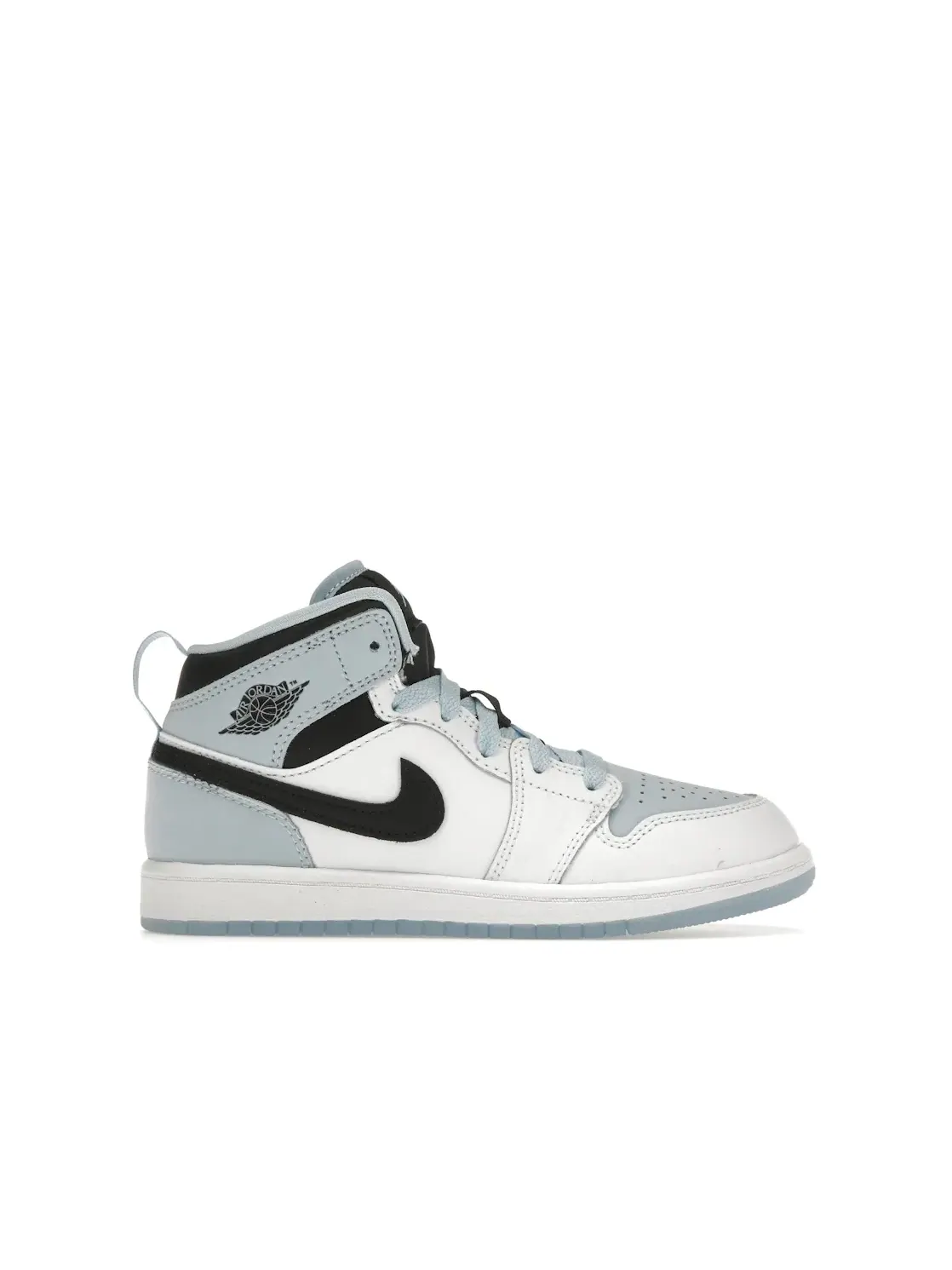 Детские кроссовки Lifestyle Jordan 1 Mid SE — изображение 1 из 4, белый/синий-черный