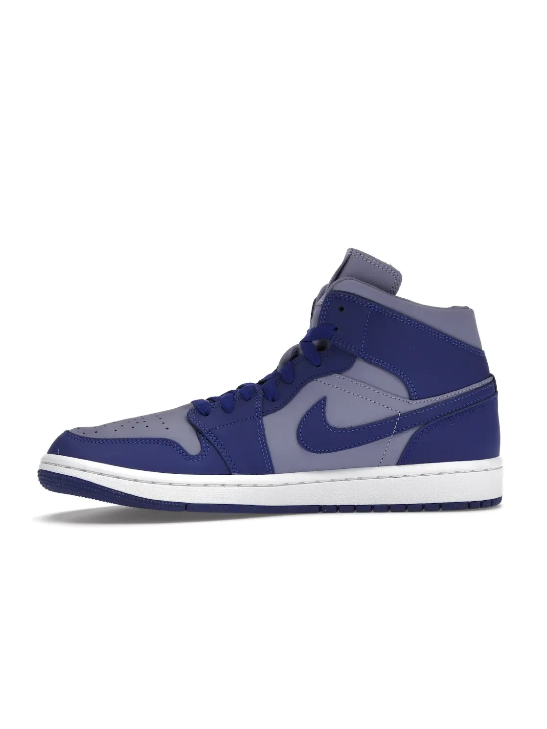 Женские кроссовки с высоким берцем Jordan 1 Mid SE Iron Purple Deep Royal — изображение 3 из 4