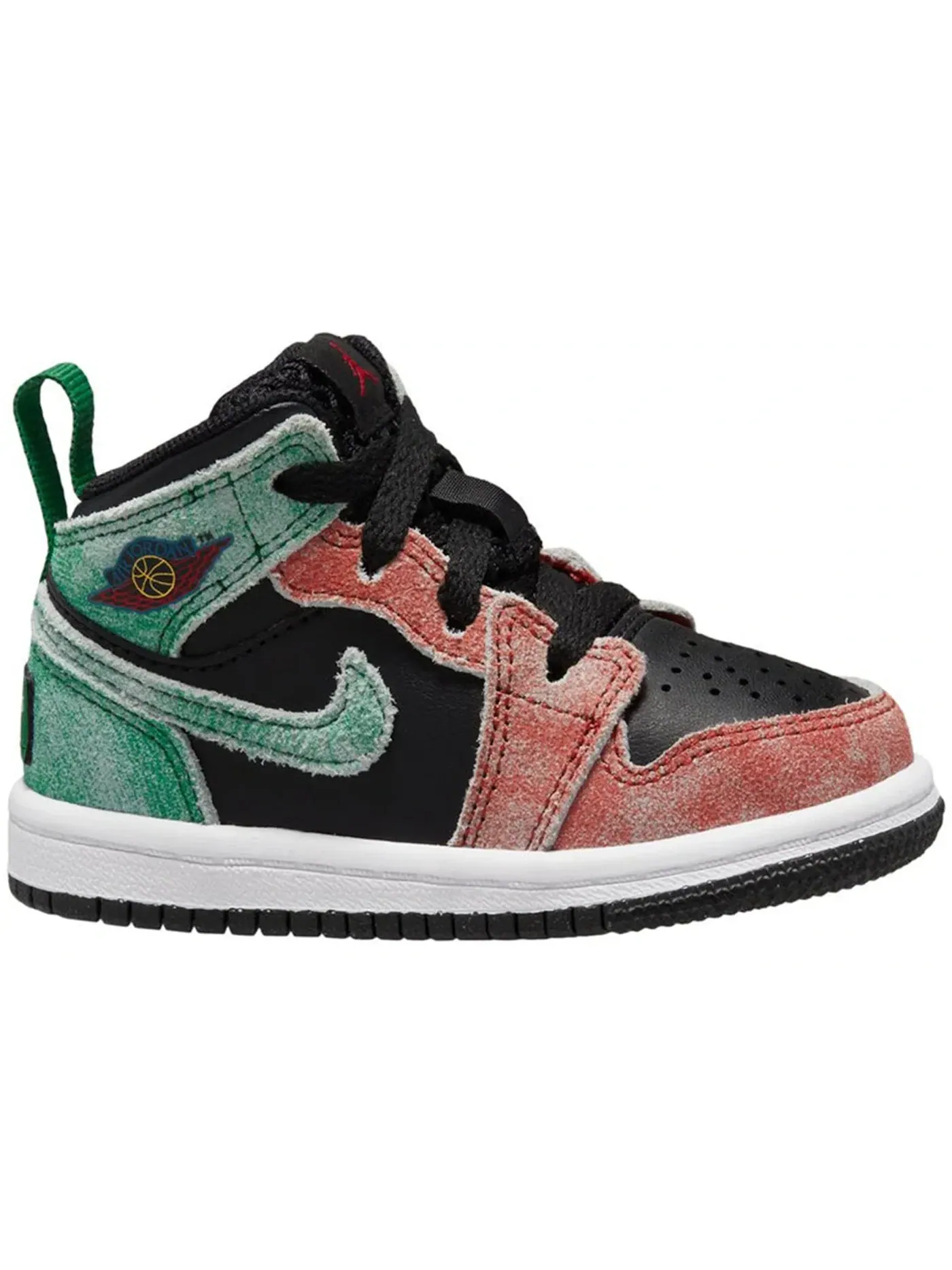 Детские кроссовки с принтом Jordan 1 Mid SE MJ's Playground (TD) Jordan — изображение 1 из 1
