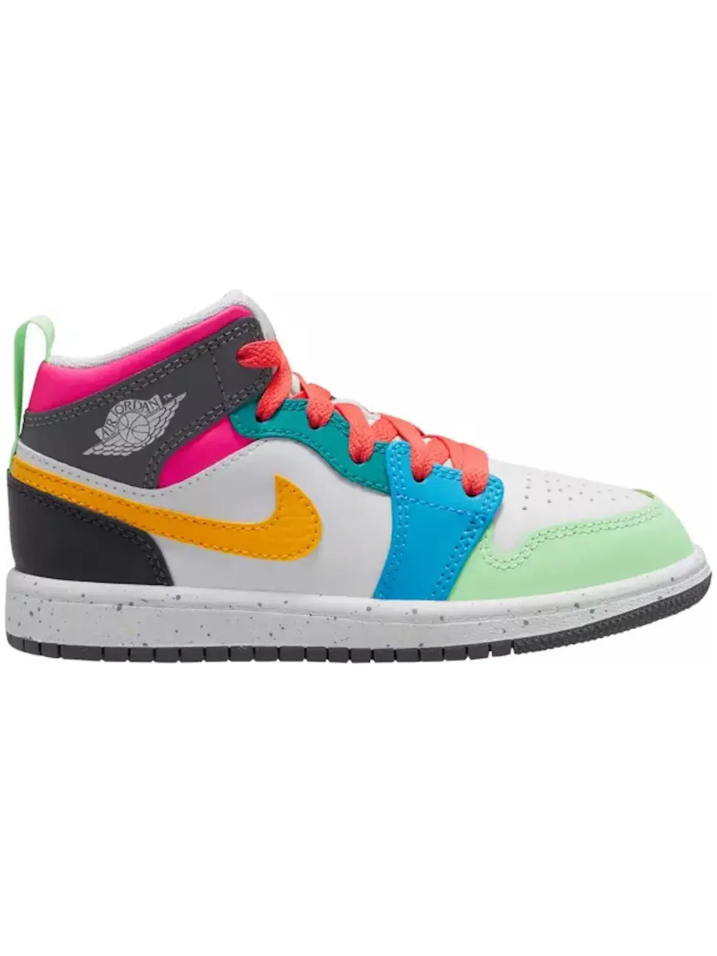 Детские кроссовки Lifestyle с принтом Jordan 1 Mid SE Jordan — изображение 1 из 1