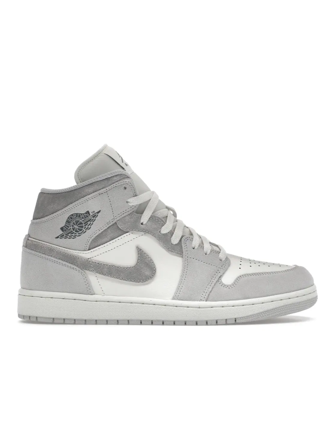 Мужские кроссовки Lifestyle с легендарным дизайном Jordan 1 Mid SE — изображение 1 из 4, серый//серый