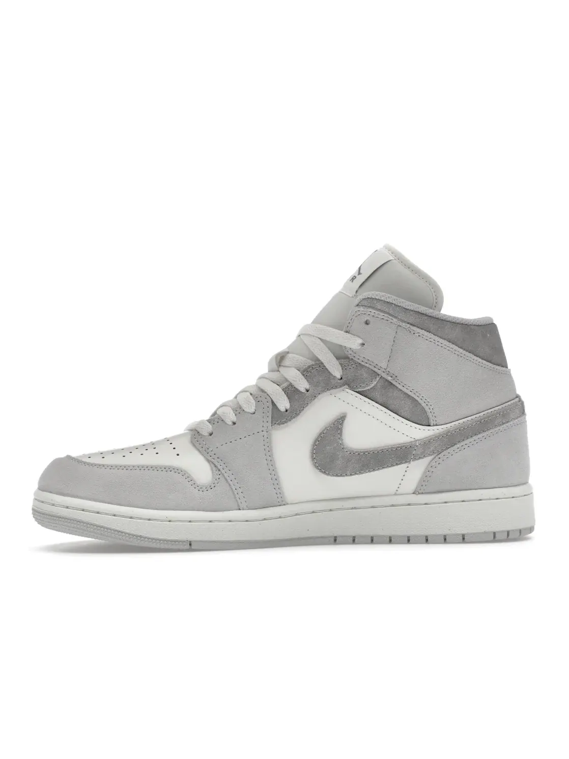 Мужские кроссовки Lifestyle с легендарным дизайном Jordan 1 Mid SE — изображение 3 из 4, серый//серый