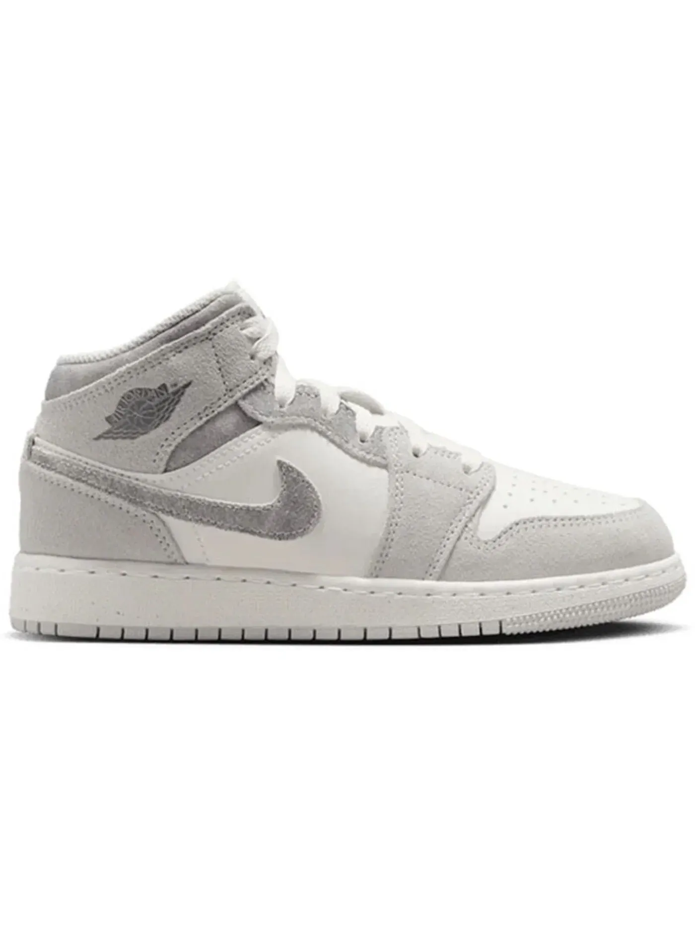 Детские кроссовки Lifestyle с высоким берцем Jordan 1 Mid SE Jordan — изображение 1 из 1, серый//серый