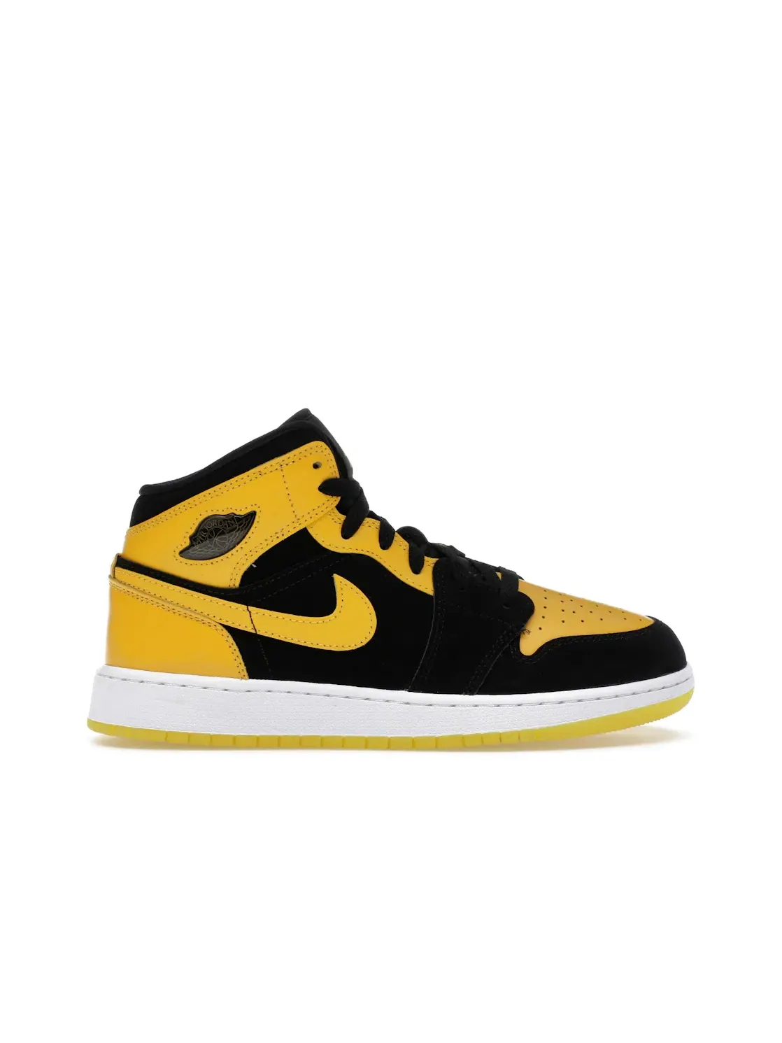 Детские кроссовки с высоким верхом Air Jordan 1 Mid SE New Love Jordan — изображение 1 из 4, черный/белый