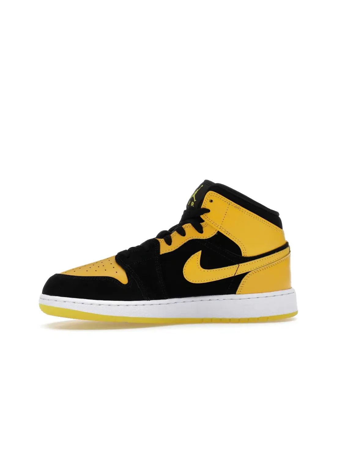 Детские кроссовки с высоким верхом Air Jordan 1 Mid SE New Love Jordan — изображение 3 из 4, черный/белый