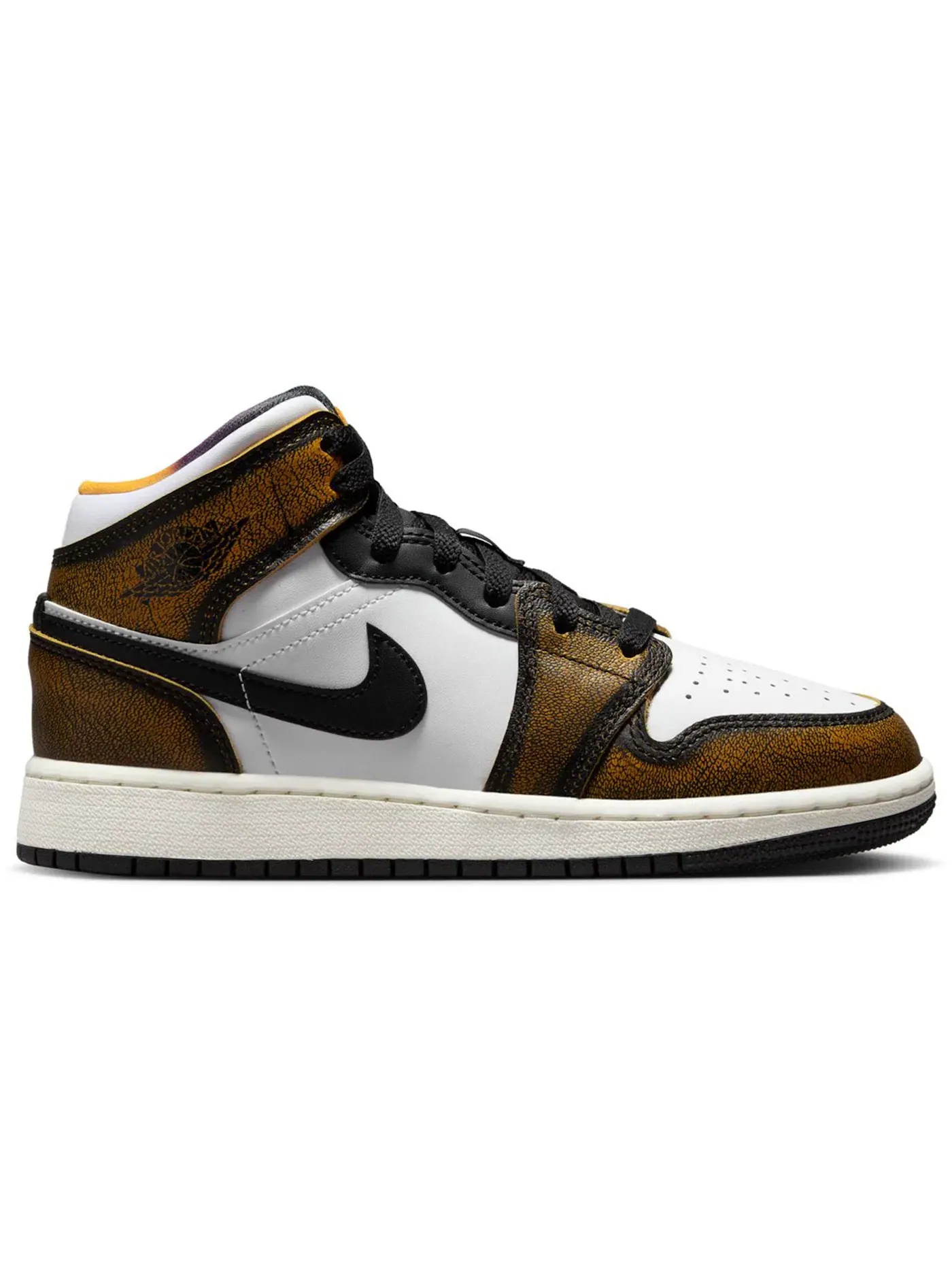 Детские кроссовки Lifestyle Jordan 1 Mid SE Jordan — изображение 1 из 2, черный/-белый