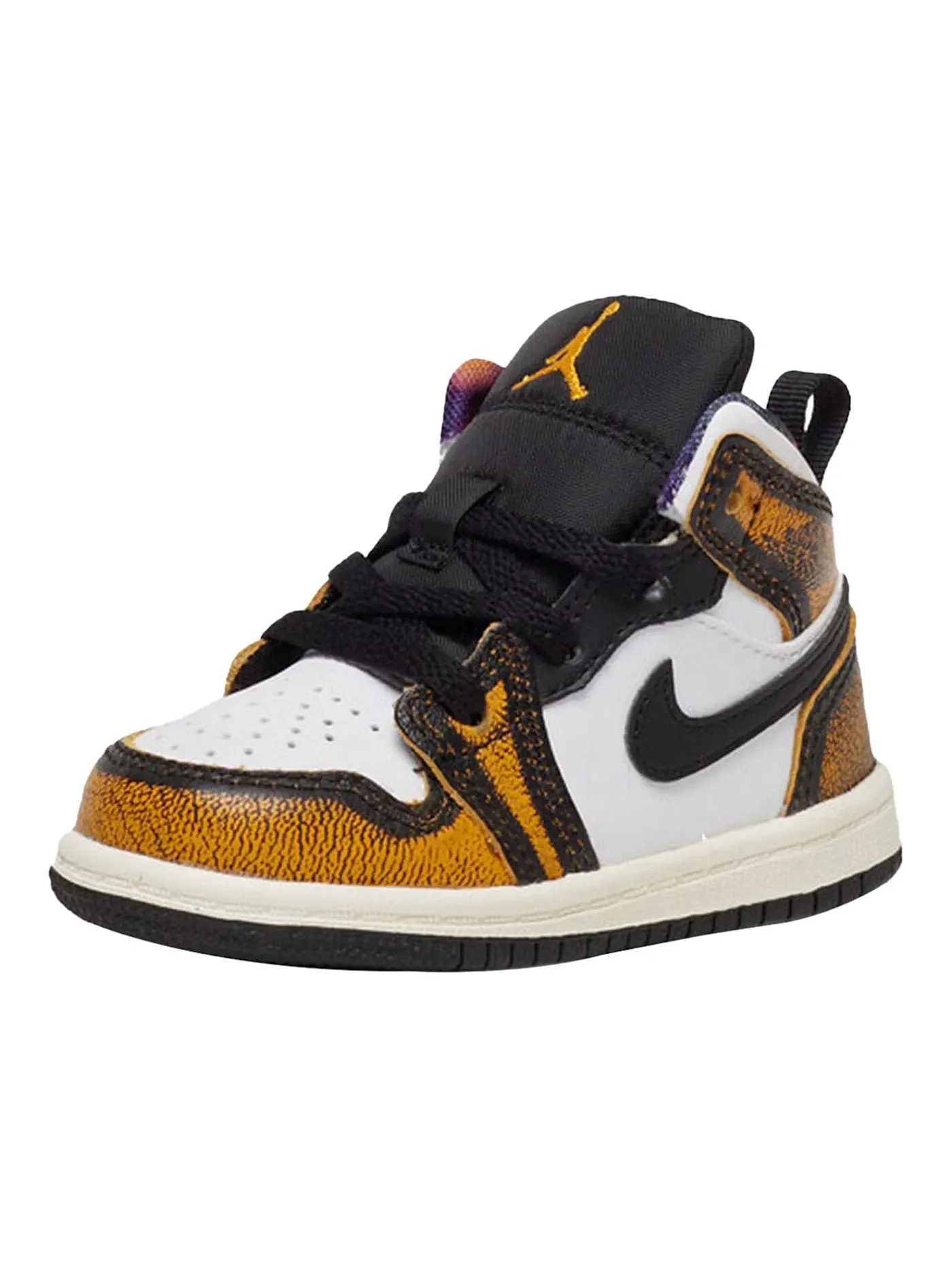 Детские кроссовки Lifestyle Jordan 1 Mid SE Jordan — изображение 2 из 2, черный/-белый