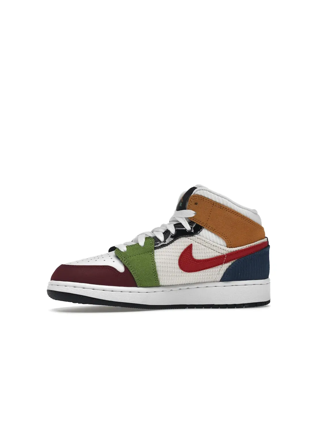 Детские кроссовки с принтом Jordan 1 Mid SE Messy Room — изображение 3 из 4