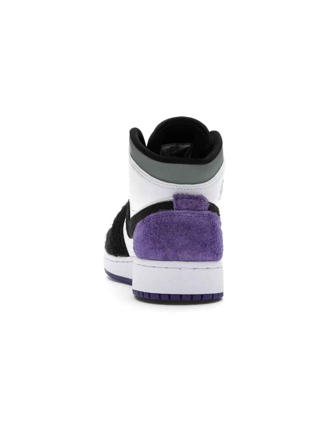 Детские кроссовки с замшевыми вставками Jordan 1 Mid SE Purple Jordan — изображение 4 из 4