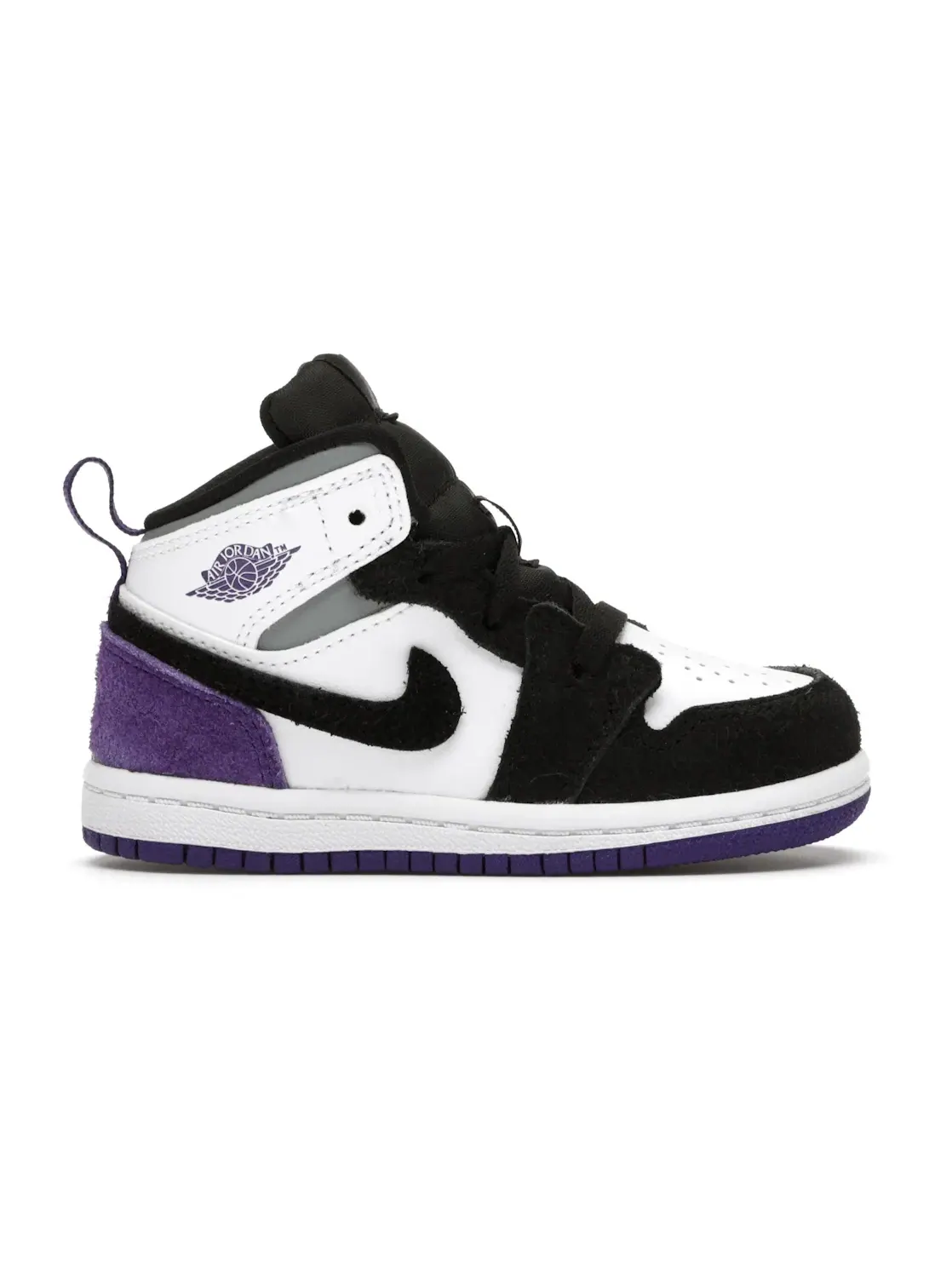 Детские кроссовки для мальчиков с высоким берцем Jordan 1 Mid Jordan — изображение 1 из 4