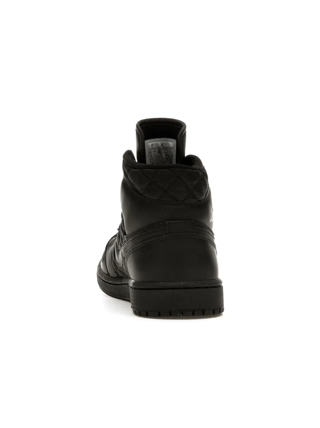 Женские кроссовки Lifestyle Jordan 1 Mid SE Quilted Black Jordan — изображение 4 из 4, черный/черный/черный