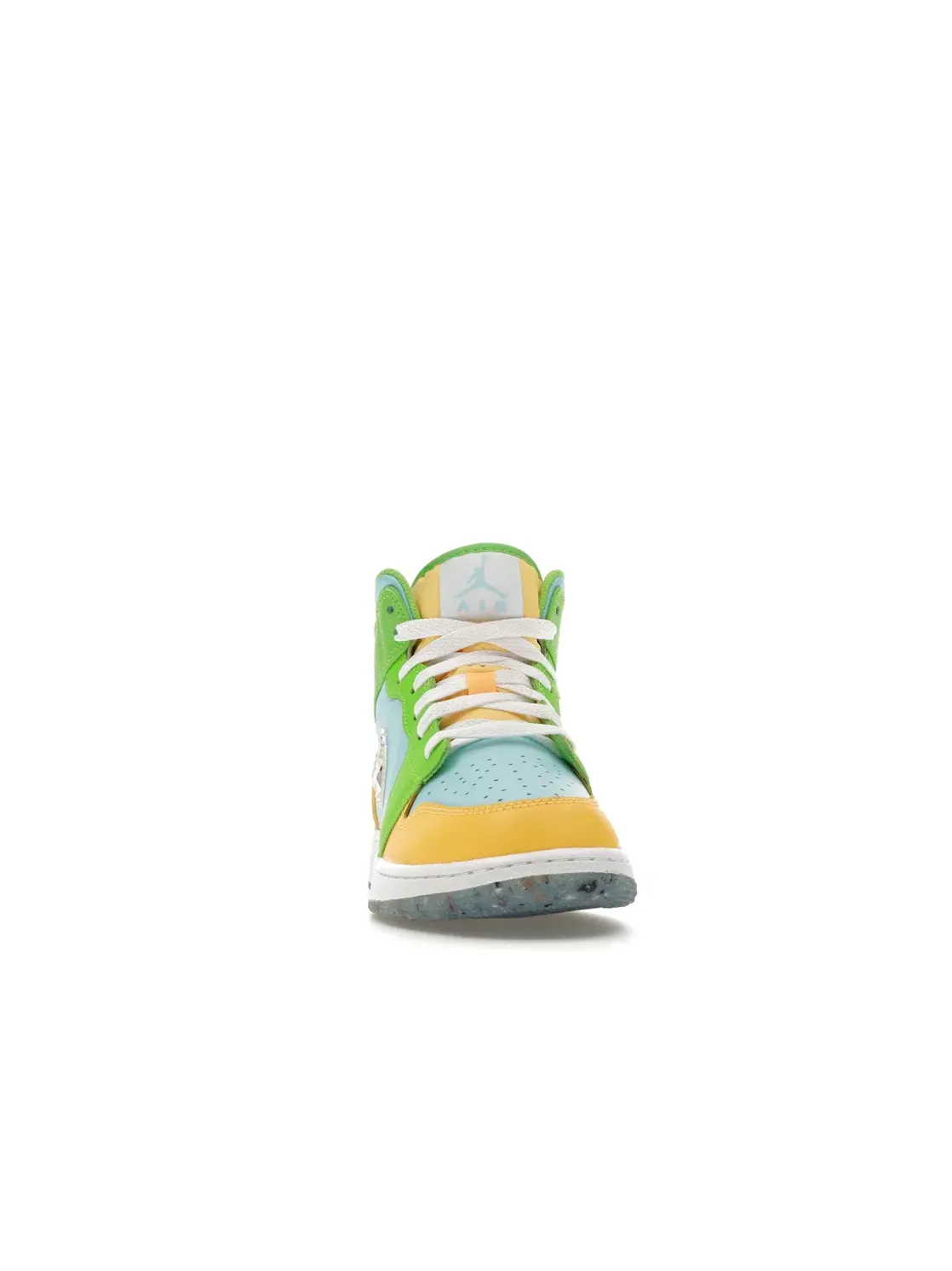 Детские кроссовки с принтом Jordan 1 Mid SE Recycled Grind Jordan — изображение 2 из 4, белый