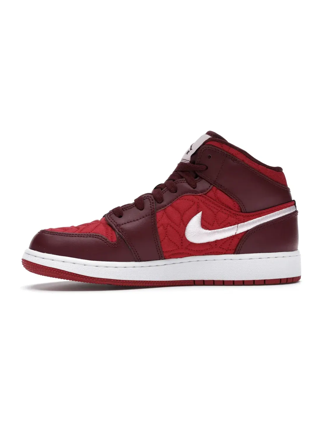 Детские кроссовки с квилтингом Jordan 1 Mid SE Red Quilt Jordan — изображение 3 из 4