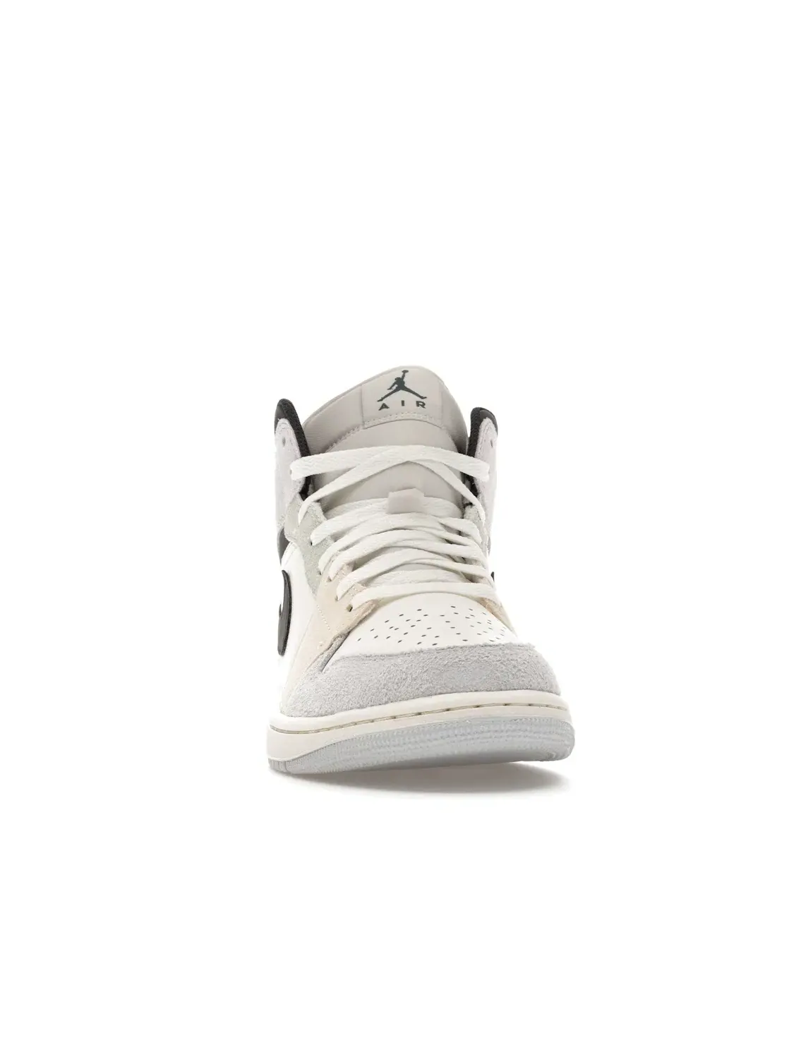 Мужские кроссовки Lifestyle с пастельной расцветкой Jordan 1 Mid SE, Sail / Iced Jade / Anthracite / Jade Aura