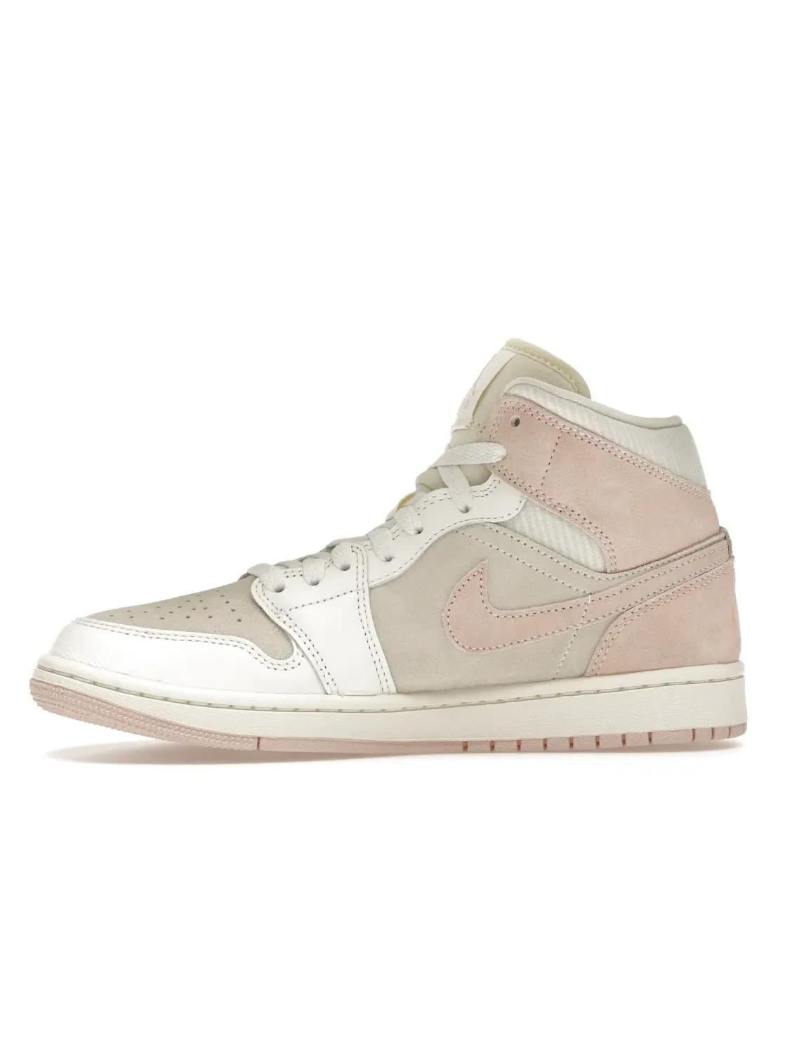 Женские кроссовки Lifestyle Jordan 1 Mid SE Seersucker Jordan — изображение 3 из 4, розовый