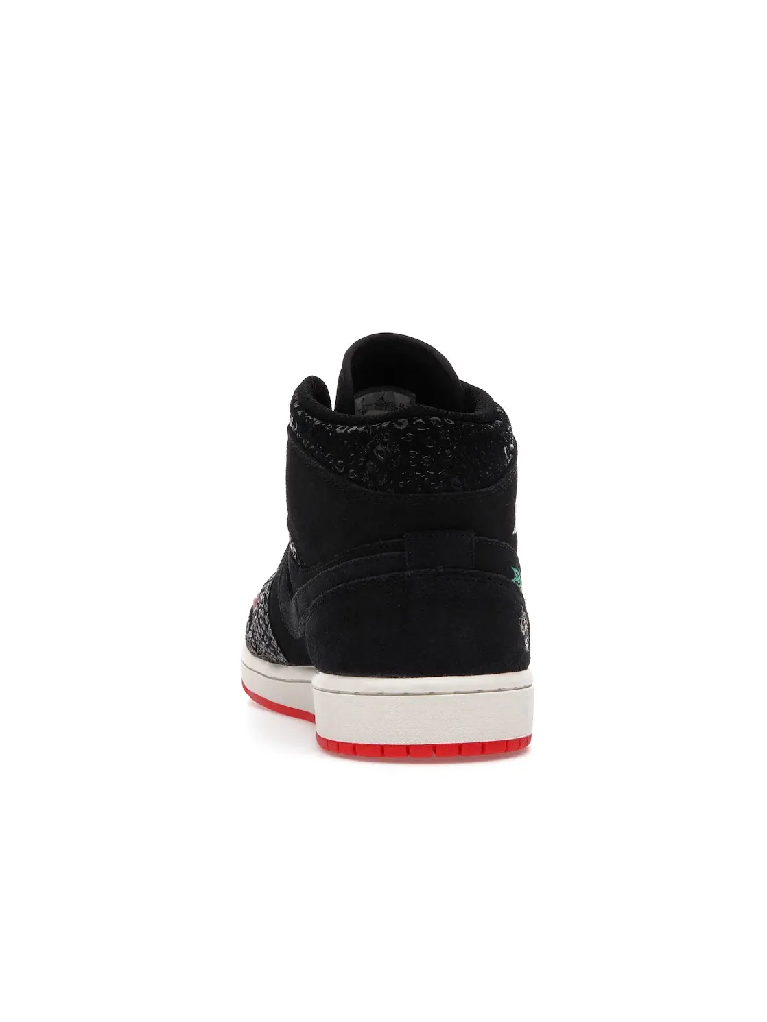 Мужские кроссовки с принтом Jordan 1 Mid SE Siempre Familia Jordan — изображение 4 из 4, черный зеленый красный