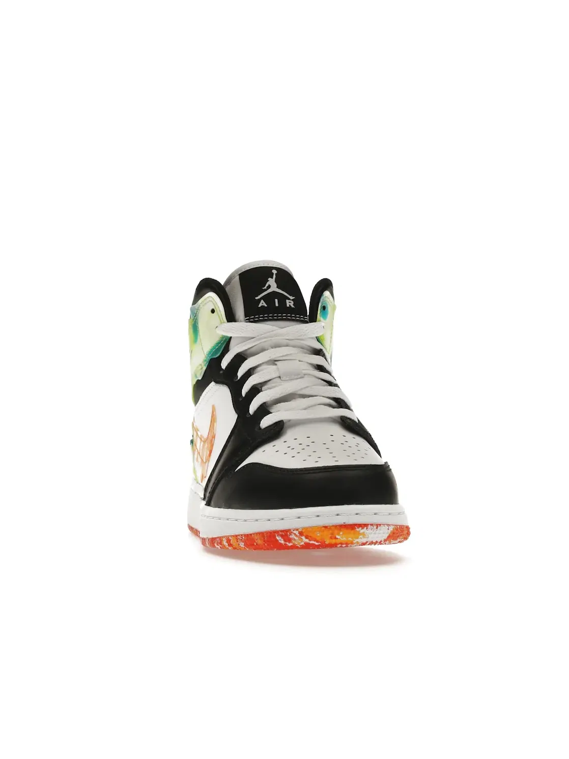 Детские кроссовки для мальчиков с текстурным дизайном Jordan 1 Mid SE Slim Vortex Jordan — изображение 2 из 4