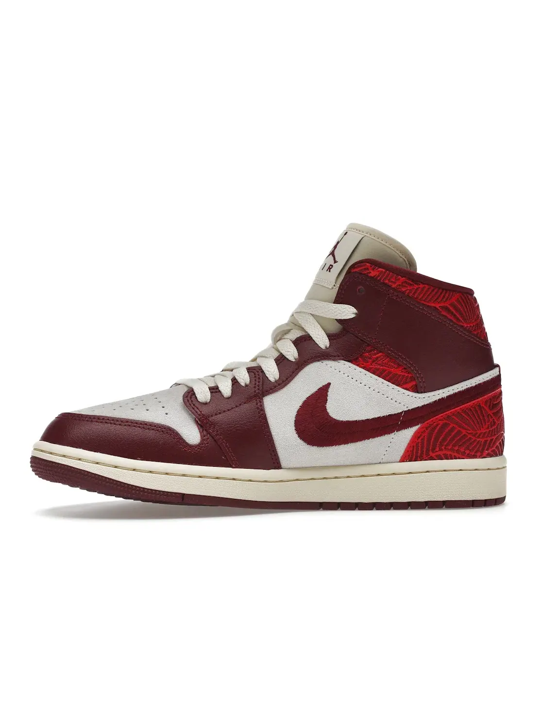 Женские кроссовки с принтом Jordan 1 Mid SE Jordan — изображение 3 из 4, красный/красный