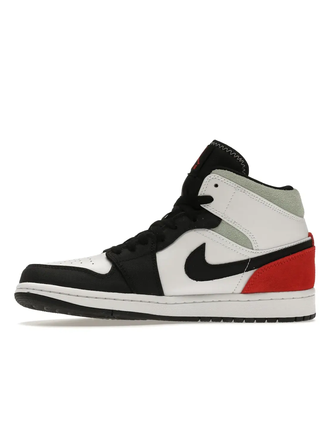 Мужские кроссовки с реконструированным дизайном Jordan 1 Mid SE Union Black Toe Jordan — изображение 3 из 4