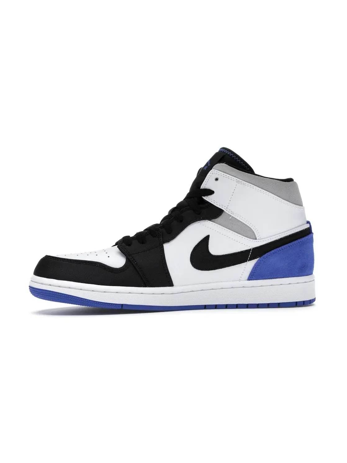 Мужские кроссовки Lifestyle с контрастной строчкой Jordan 1 Mid SE Union — изображение 3 из 4, белый/черный-светлый