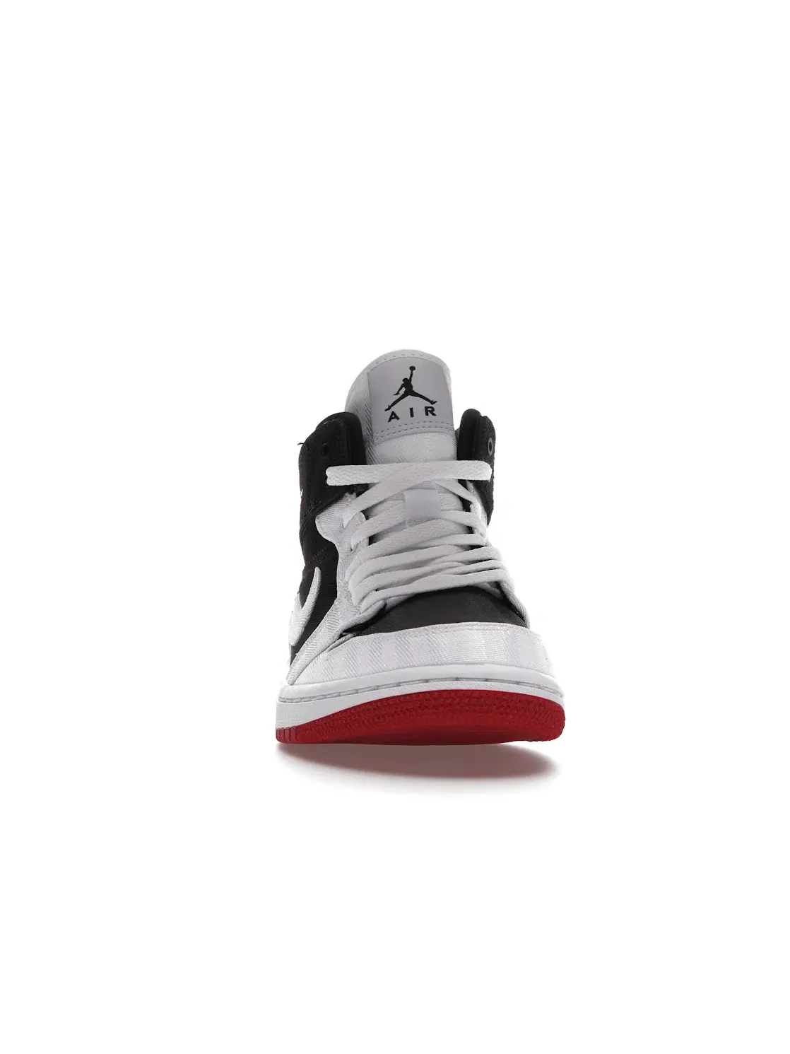 Женские кроссовки с высоким берцем Utility Canvas Jordan 1 Mid SE Utility Jordan — изображение 2 из 4, черный/белый-красный