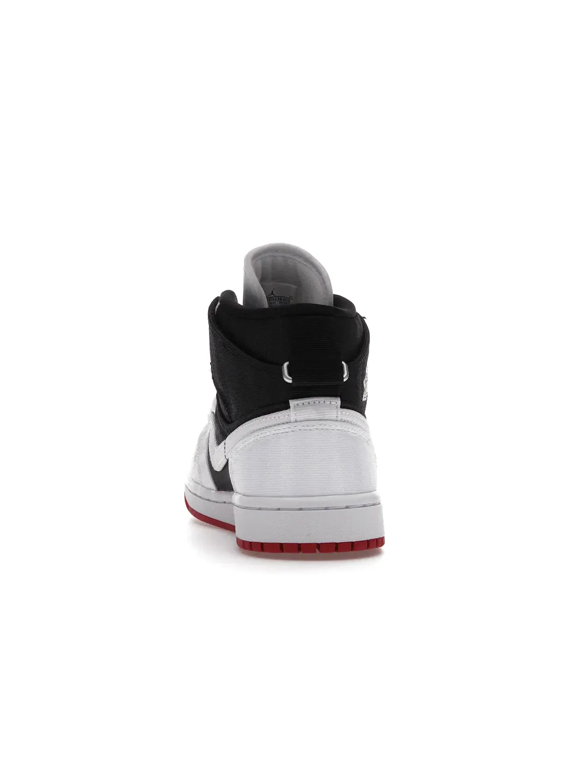 Женские кроссовки с высоким берцем Utility Canvas Jordan 1 Mid SE Utility Jordan — изображение 4 из 4, черный/белый-красный