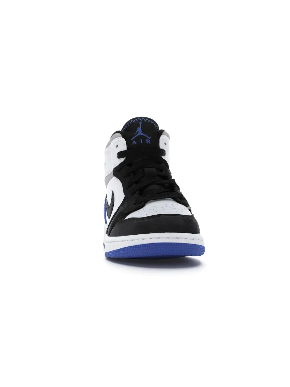 Детские кроссовки Jordan 1 Mid SE White Black Royal Kids Jordan — изображение 2 из 4