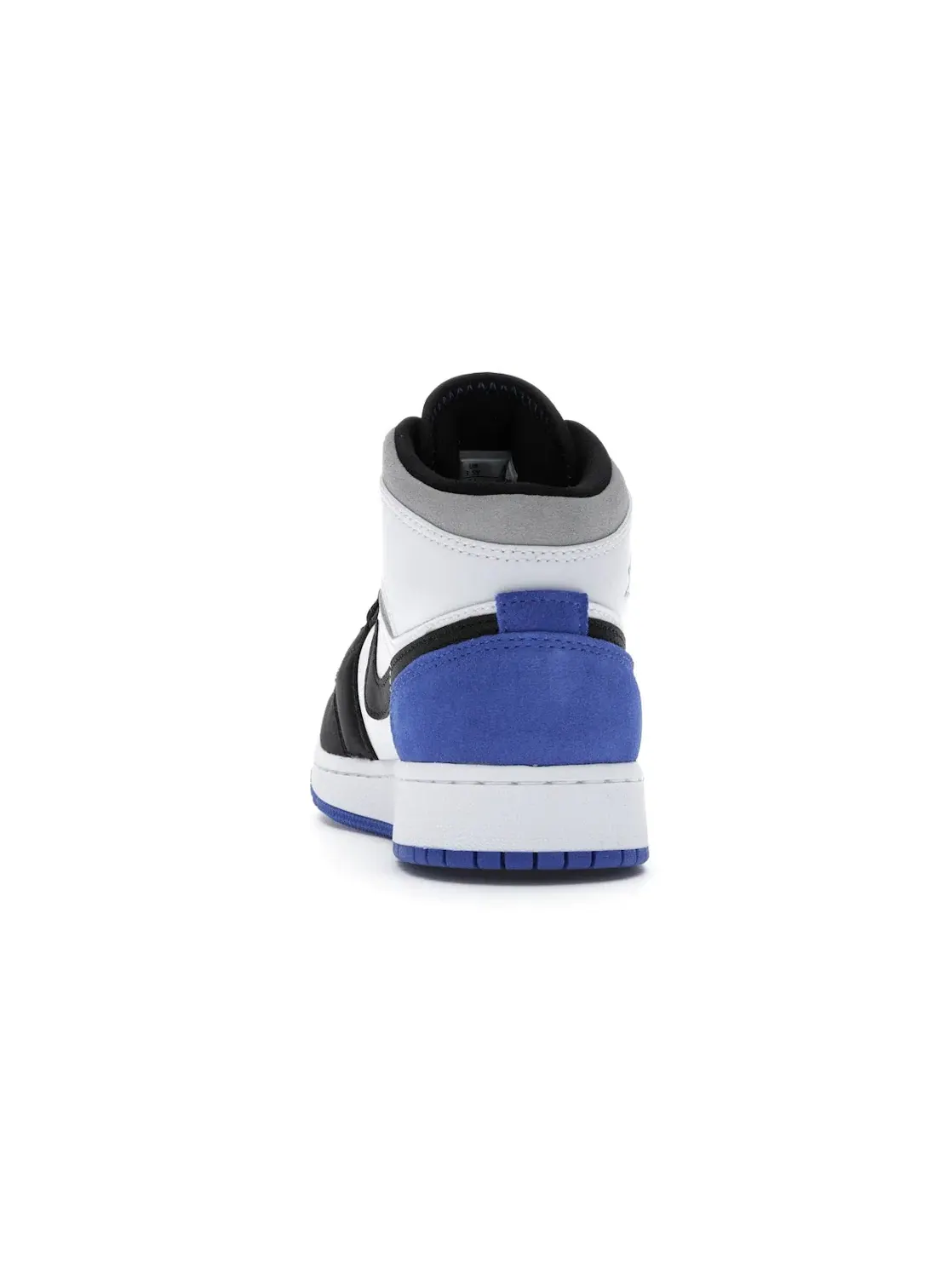 Детские кроссовки Jordan 1 Mid SE White Black Royal Kids Jordan — изображение 4 из 4