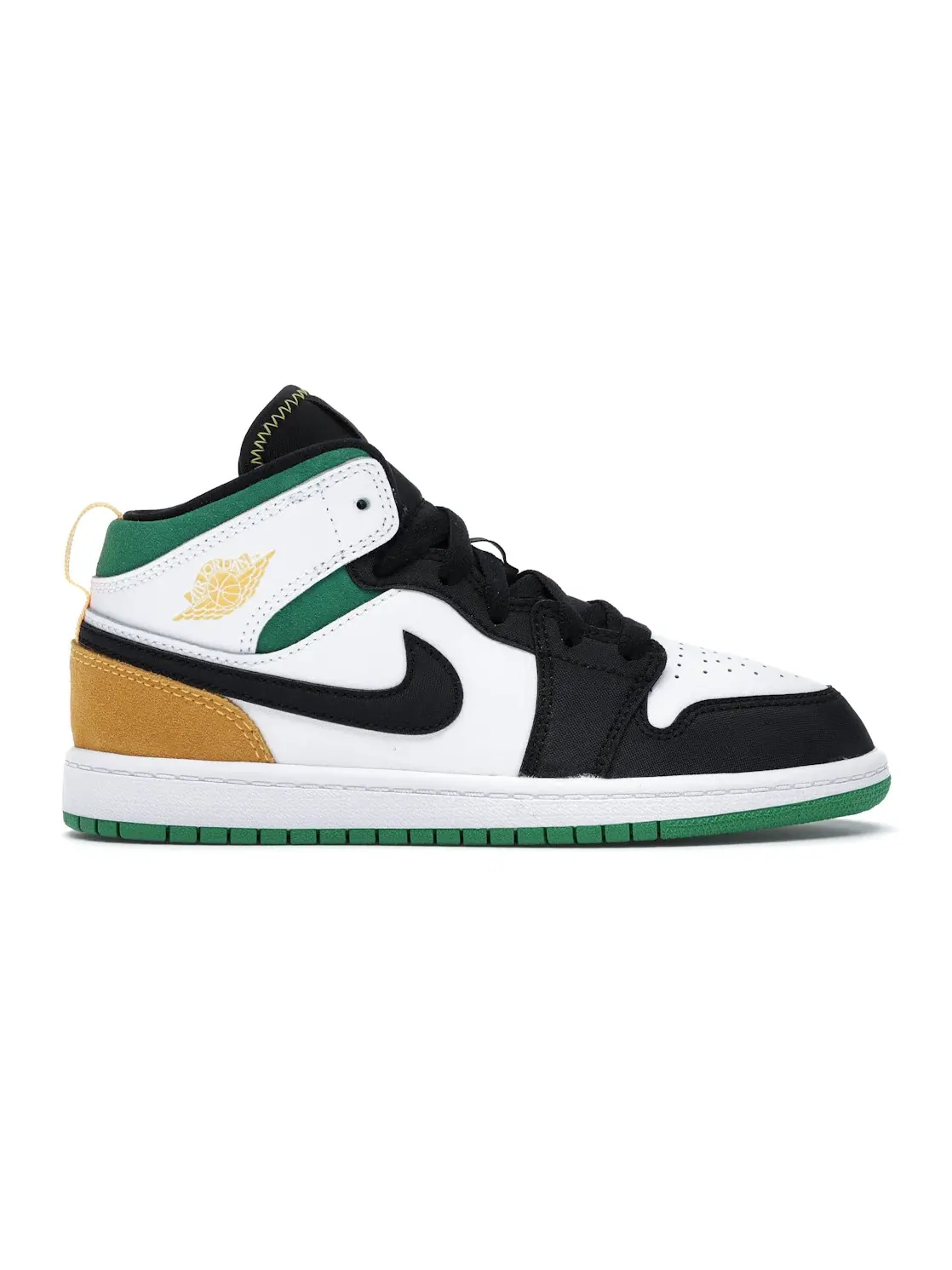 Детские кроссовки с контрастными вставками Jordan 1 Mid SE Jordan — изображение 1 из 4