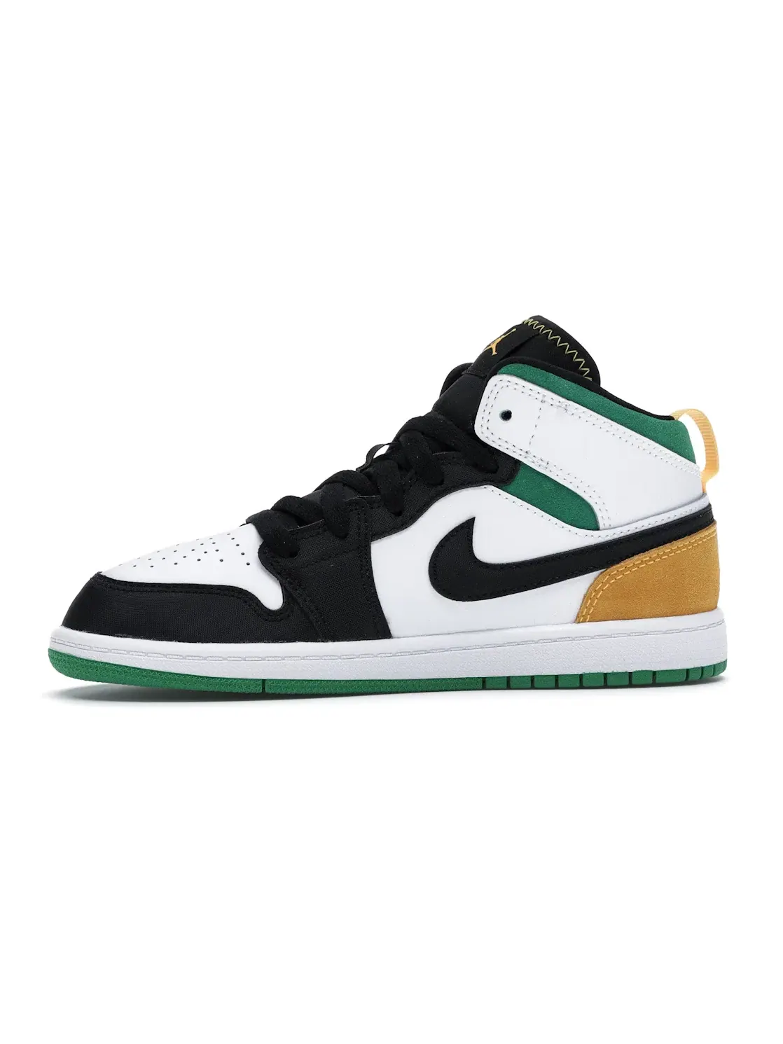 Детские кроссовки с контрастными вставками Jordan 1 Mid SE Jordan — изображение 3 из 4
