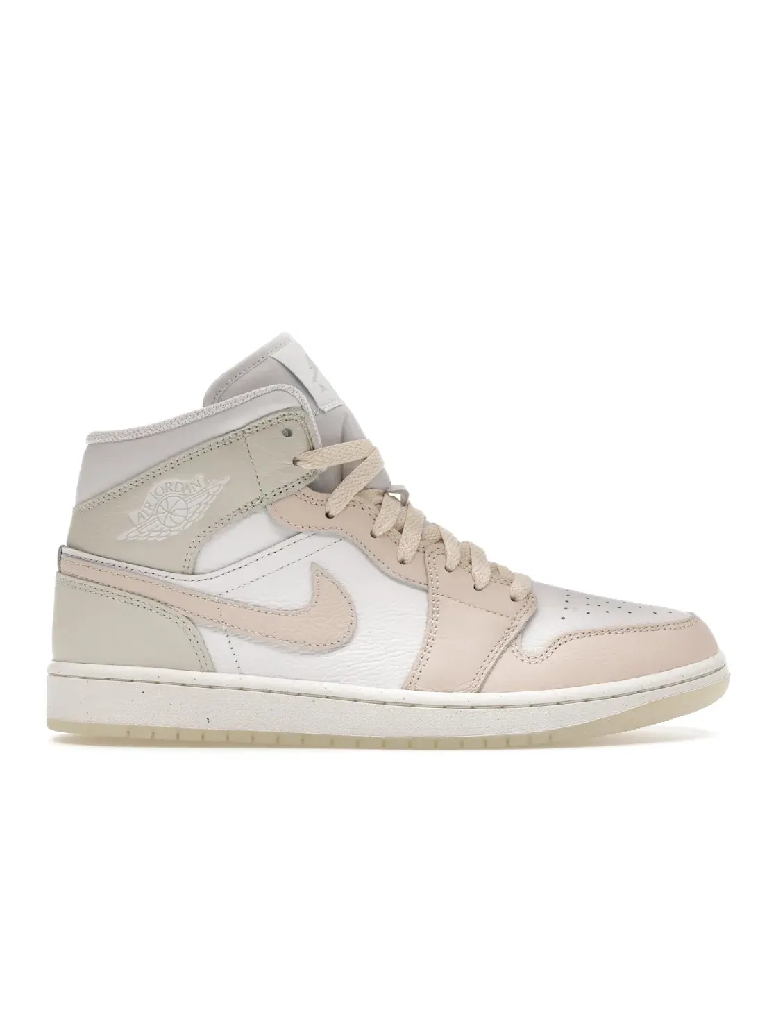 Мужские кроссовки Lifestyle с пастельным принтом Jordan 1 Mid SE — изображение 1 из 4, белый//синий