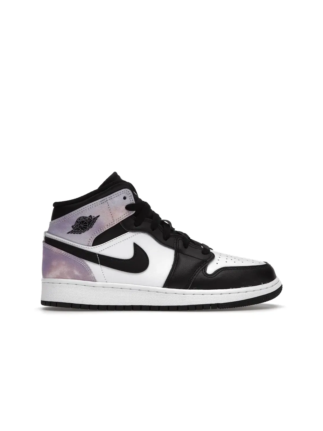 Детские кроссовки для баскетбола с высоким берцем Jordan 1 Mid SE Jordan — изображение 1 из 4, черный/белый