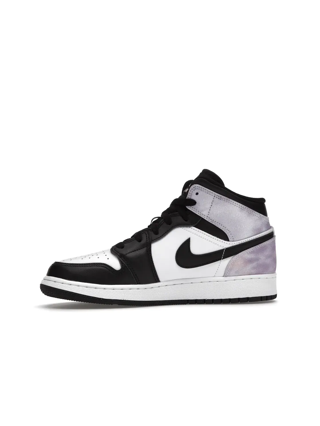 Детские кроссовки для баскетбола с высоким берцем Jordan 1 Mid SE Jordan — изображение 3 из 4, черный/белый