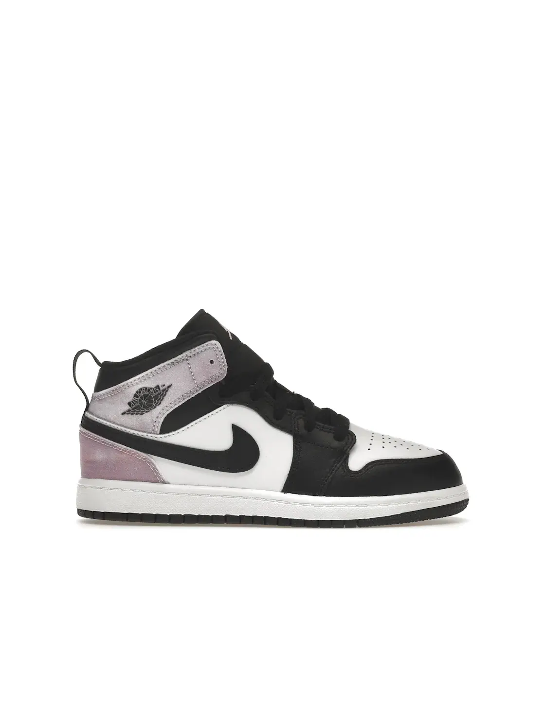 Детские кроссовки для мальчиков с кожаным верхом Jordan 1 Mid SE Zen Master Jordan — изображение 1 из 4, черный/белый