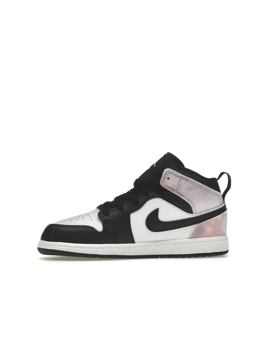 Детские кроссовки для мальчиков с кожаным верхом Jordan 1 Mid SE Zen Master Jordan — изображение 3 из 4, черный/белый