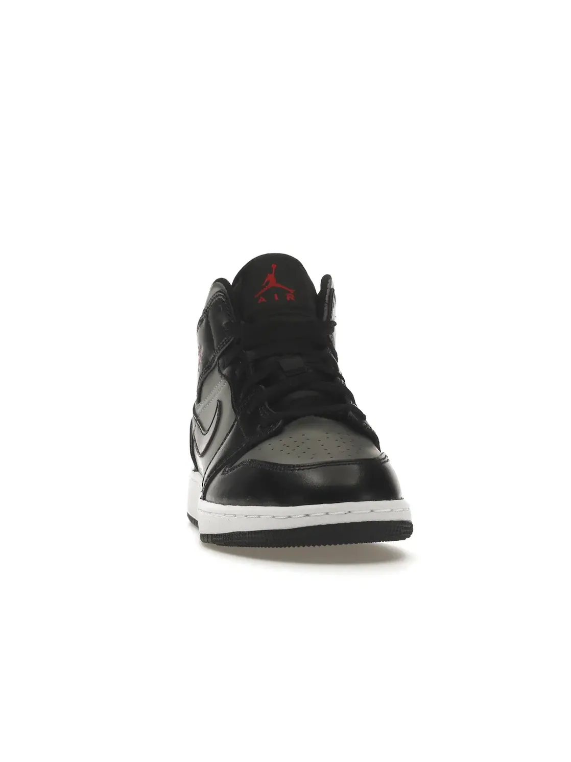 Детские кроссовки Lifestyle с цветными вставками Jordan 1 Mid Shadow Red Jordan — изображение 2 из 4, черный/красный-серый