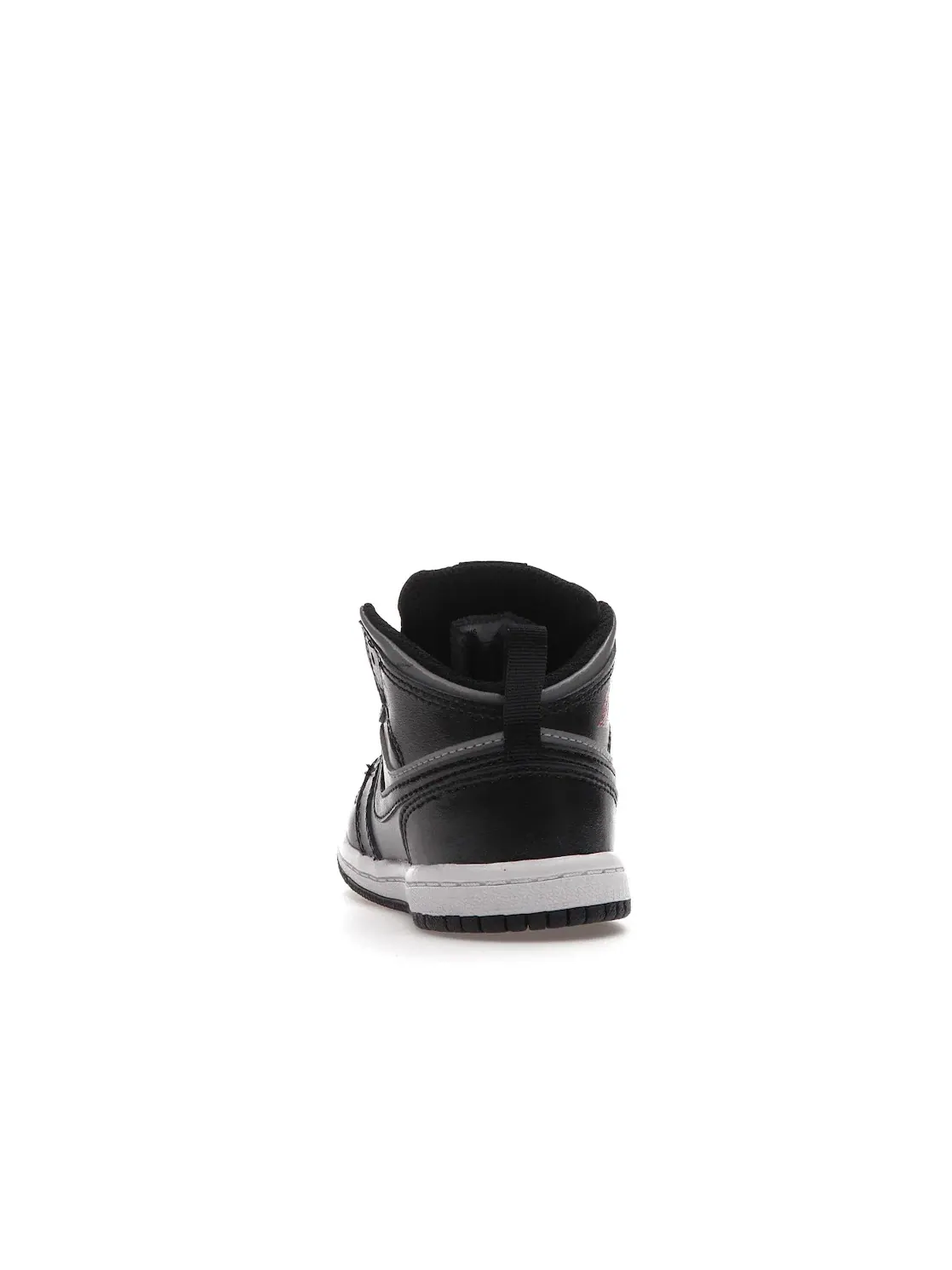 Детские кроссовки для мальчиков с принтом Jordan 1 Mid Shadow Red TD Jordan — изображение 4 из 4, черный/красный-серый