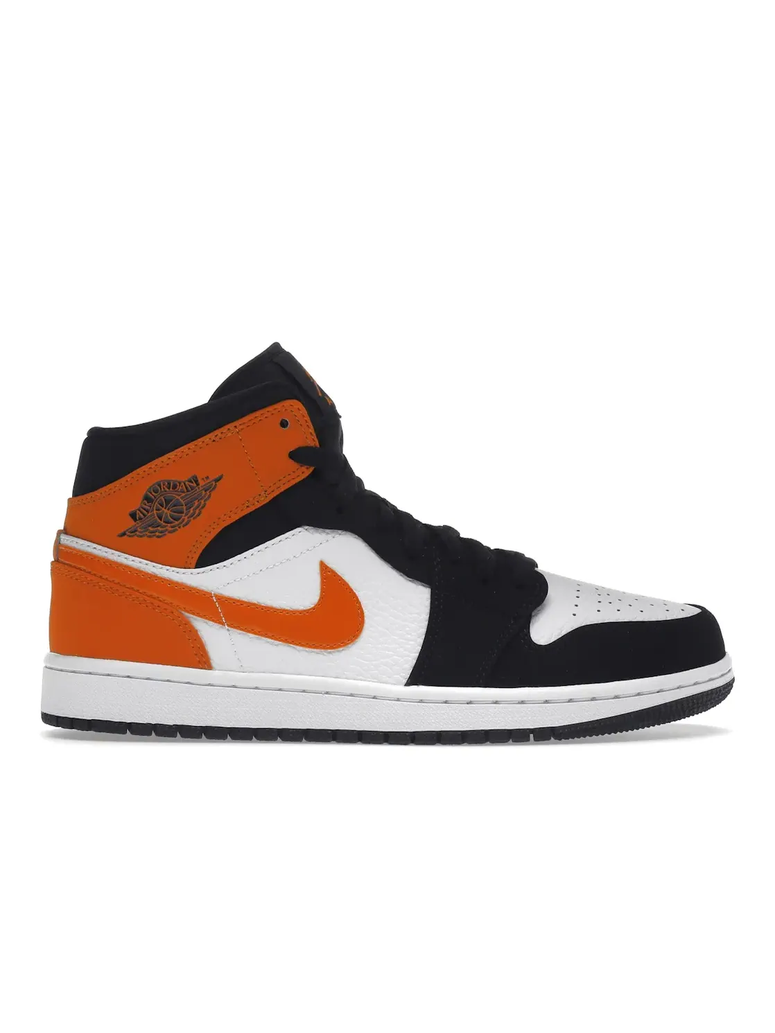 Мужские кроссовки с принтом Jordan 1 Mid — изображение 1 из 4, черный/белый
