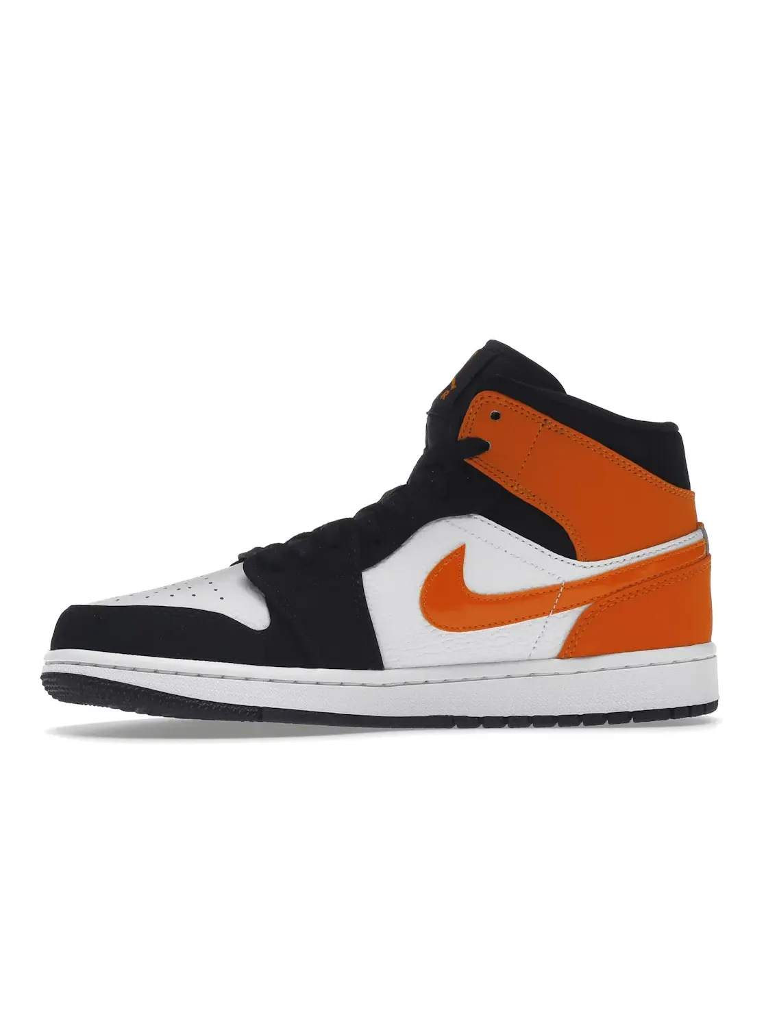 Мужские кроссовки с принтом Jordan 1 Mid — изображение 3 из 4, черный/белый
