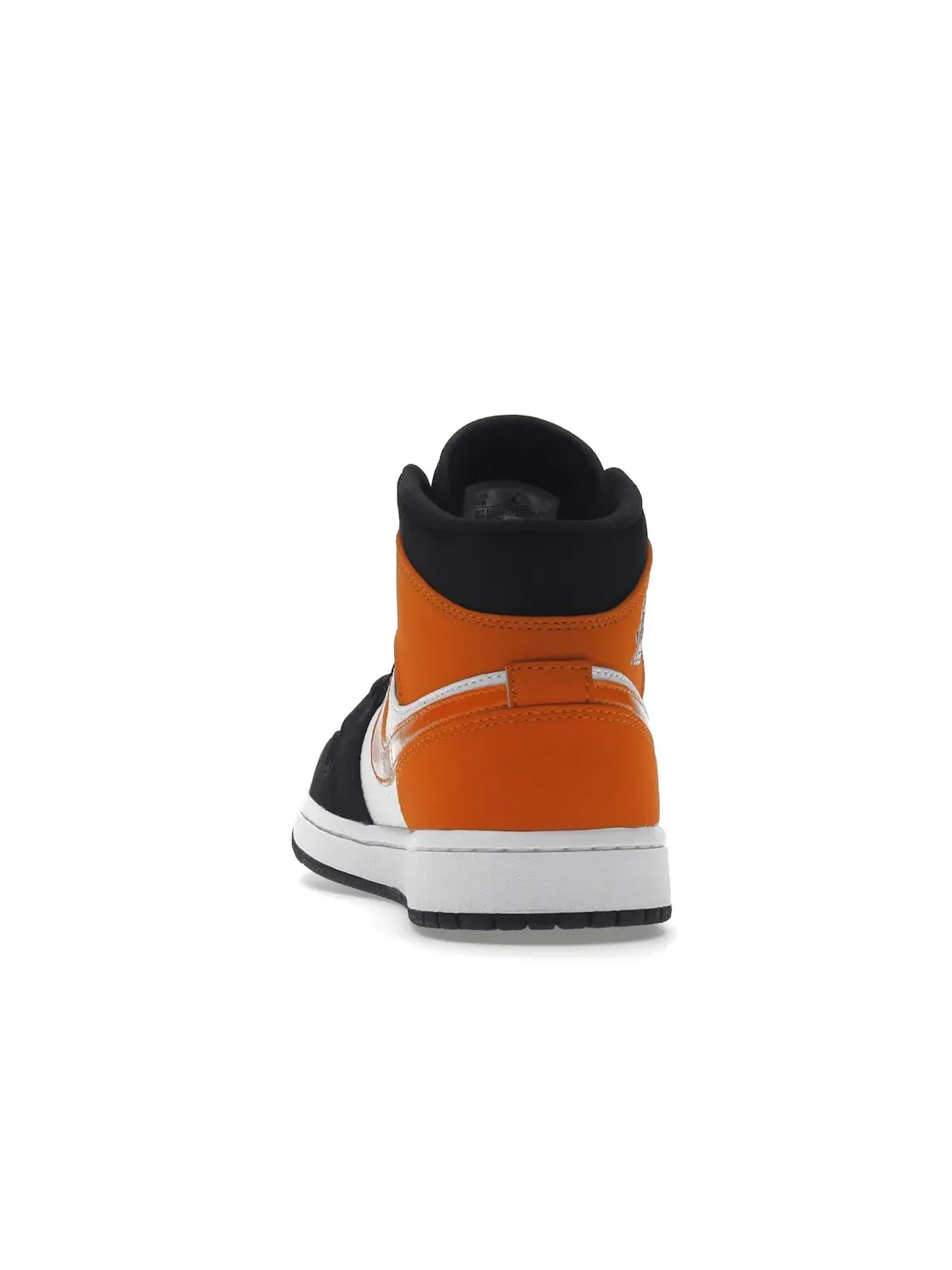 Мужские кроссовки с принтом Jordan 1 Mid — изображение 4 из 4, черный/белый