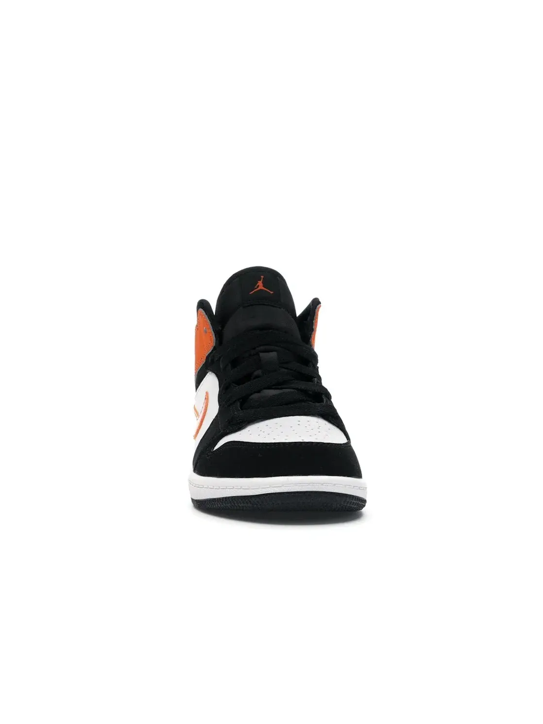 Детские кроссовки из премиальной кожи Jordan 1 Mid Shattered Backboard Jordan — изображение 2 из 4, черный/--белый
