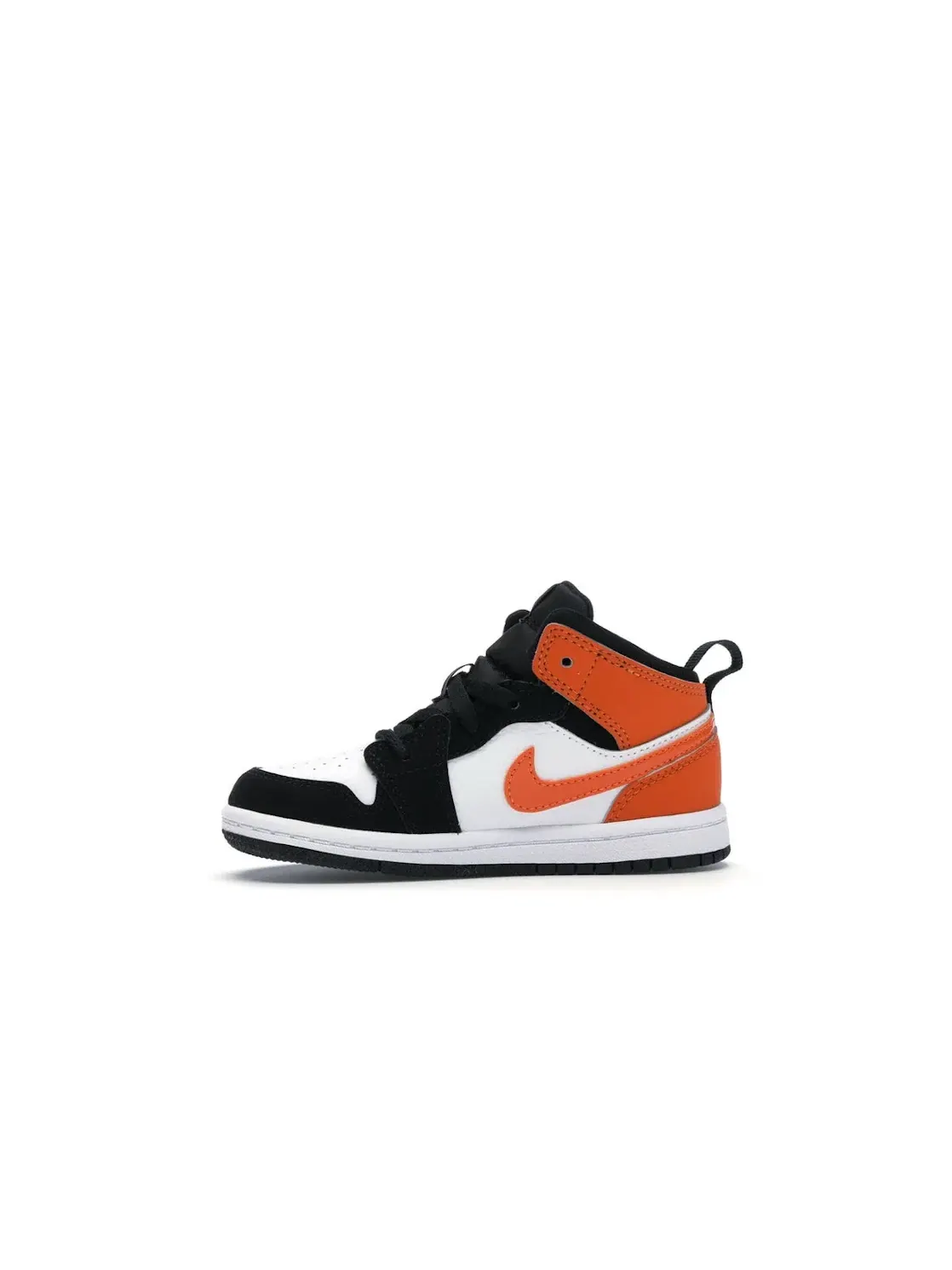Детские кроссовки с принтом Jordan 1 Mid Shattered Backboard Jordan — изображение 3 из 4, черный/--белый